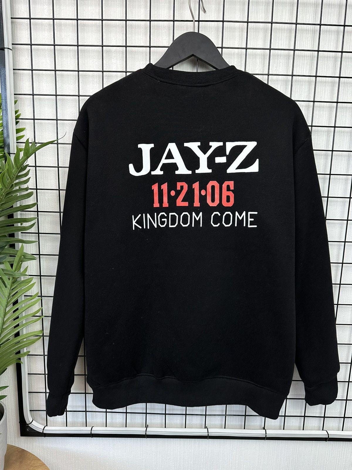 Jay-Z × Rap Tees Jay Z “There is only one” Sweatshirt Men Black L baggy Size US L / EU 52-54 / 3 - 11 Thumbnail