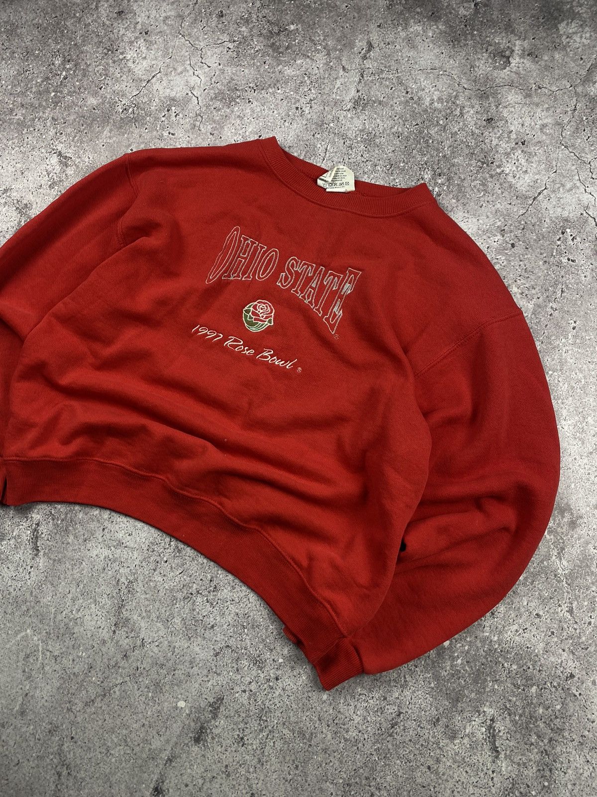 Lee × Vintage VINTAGE 1996 OHIO STATE UNIVERSITY OSU COLLEGE CREWNECK Size US L / EU 52-54 / 3 - 2 Thumbnail
