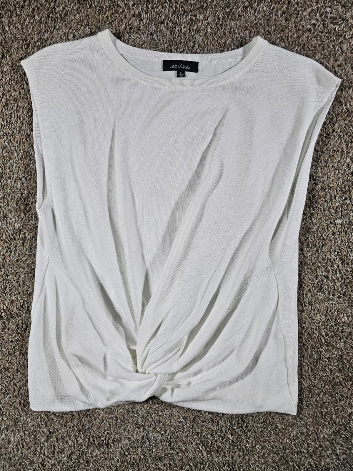 Other Lea Vida Sleeveless Shirt L Size L / US 10 / IT 46 - 1 Thumbnail