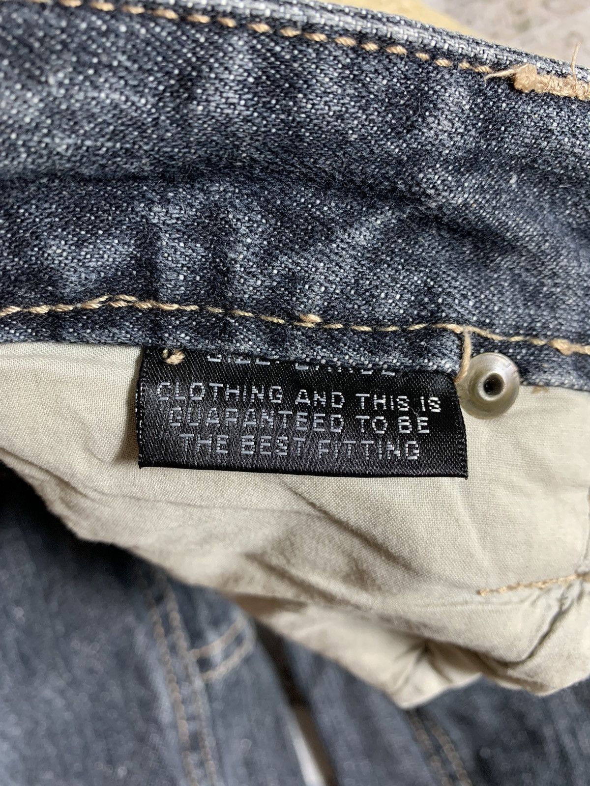 Vintage 💥BINDING OFFER💥2000s Cargo Distressed Denim Jeans Undefined Size US 32 / EU 48 - 10 Thumbnail