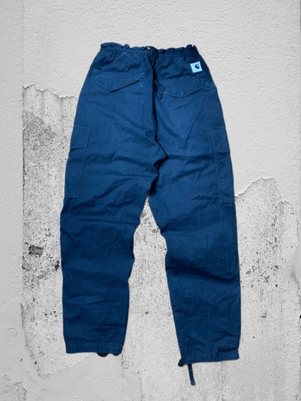 Japanese Brand Dirty Painted Distressed Thrashed Faded Baggy Jeans Y2K Size US 32 / EU 48 - 1 Thumbnail