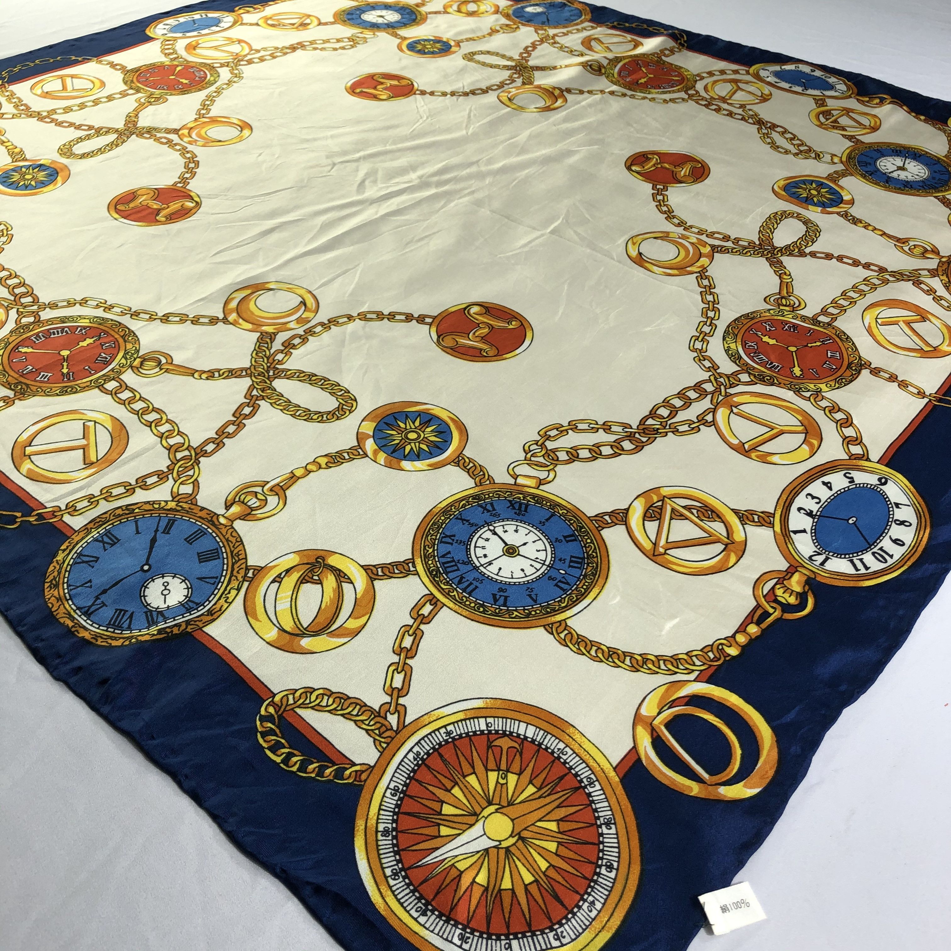 Vintage Vintage Silk Scarf Size ONE SIZE - 4 Thumbnail