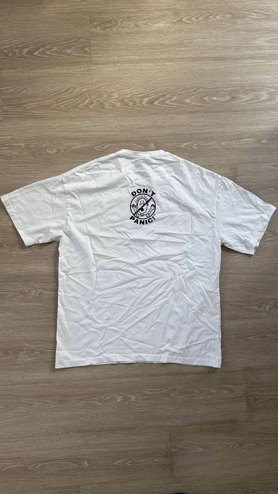 Vintage Don’t Panic Jesus is Coming, Look Busy Tee Size US XL / EU 56 / 4 - 2 Thumbnail
