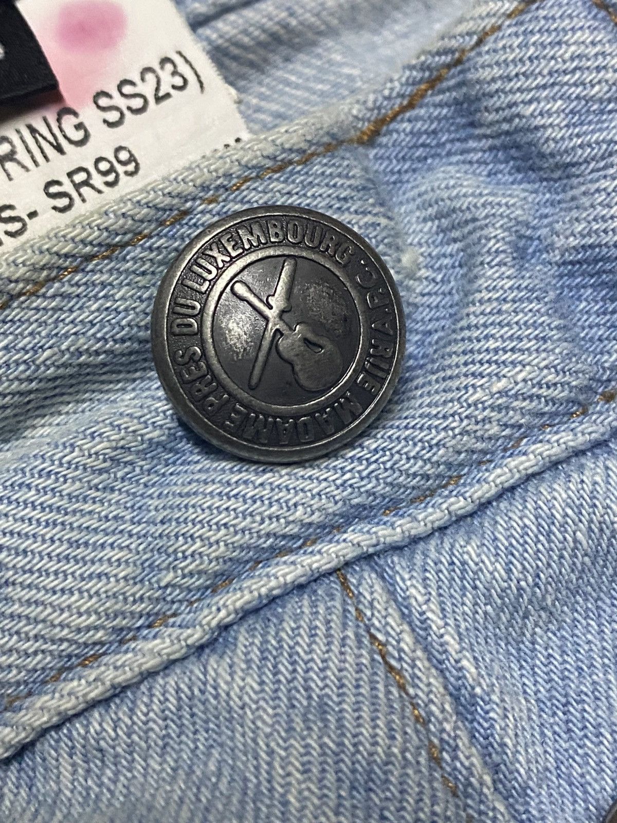 A.P.C. Vintage Apc Reu Madame Paris Light Wash Ripped Jeans Size US 32 / EU 48 - 13 Thumbnail