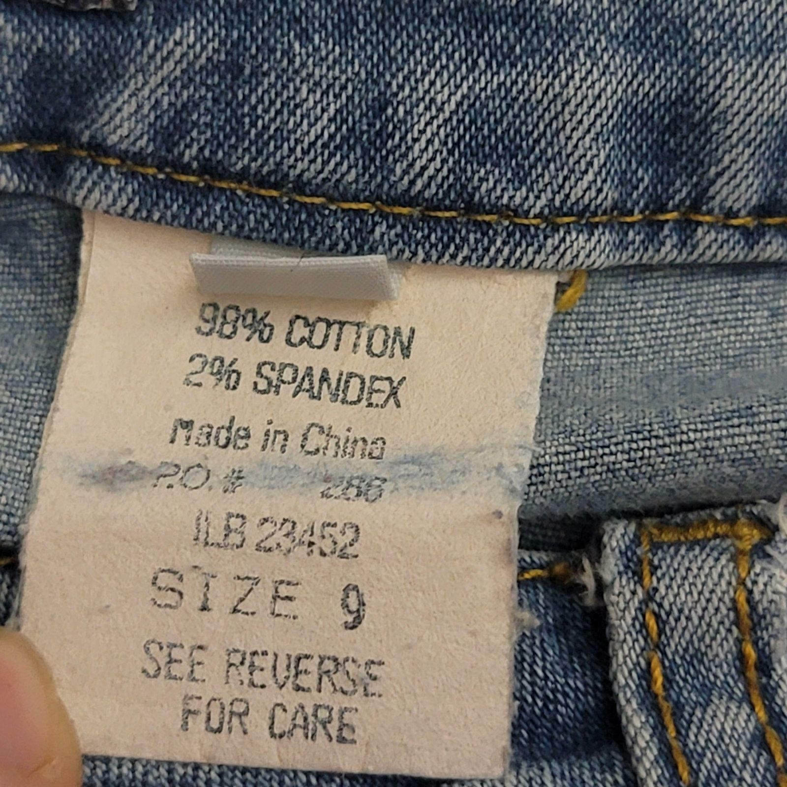 Vintage Vintage Y2K 2000s Paris Blues Soulmate Flared Bootcut Jeans Size 30" / US 8 / IT 44 - 10 Thumbnail