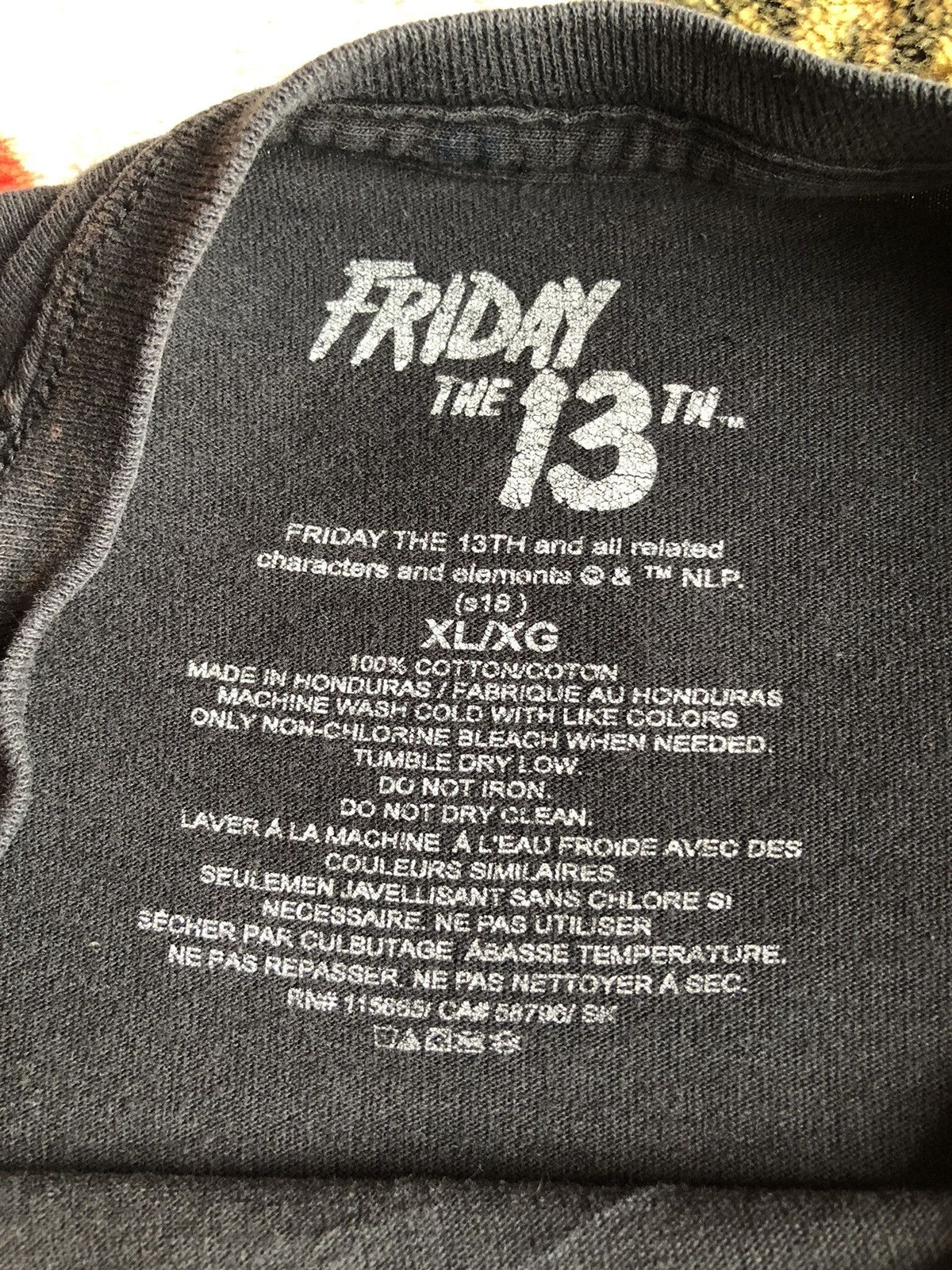 Expert Horror Vintage Friday The 13th Movie Jason Voorhess Long Sleeve Tee Size US XL / EU 56 / 4 - 17 Thumbnail