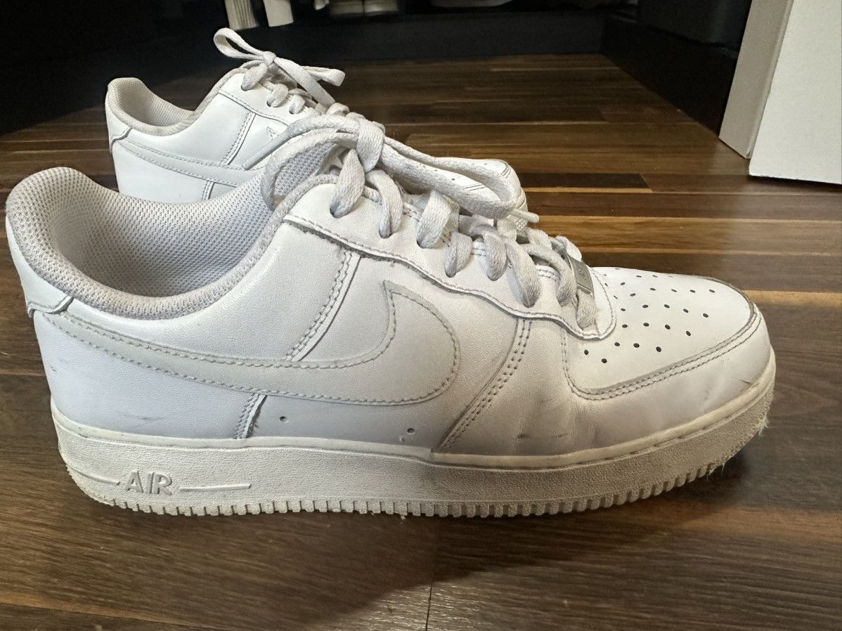 Nike Nike Af1 White size 10 Size US 10 / EU 43 - 3 Thumbnail