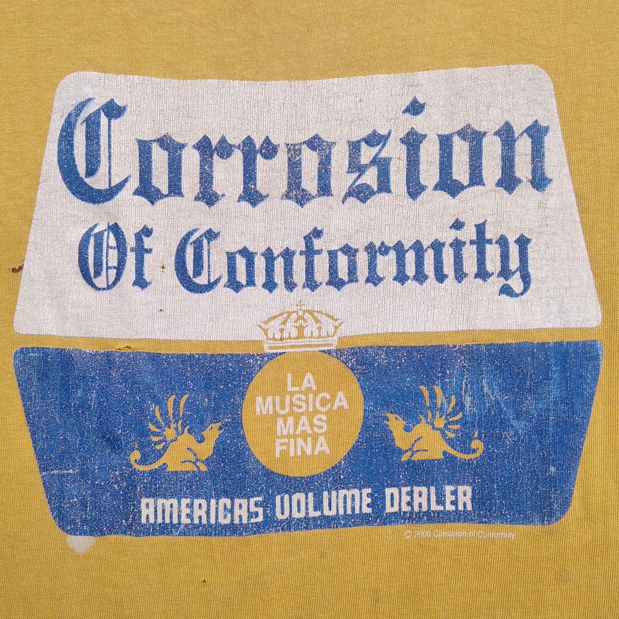 Band Tees Vintage Early 00's CORROSION OF CONFORMITY T-Shirt Size US L / EU 52-54 / 3 - 5 Thumbnail