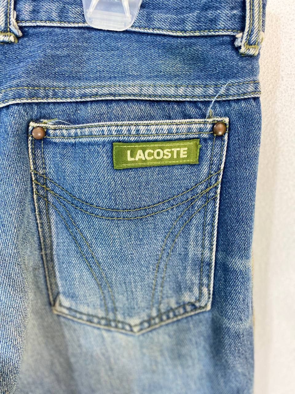 Lacoste vintage lacoste denim nice design Size US 30 / EU 46 - 2 Thumbnail