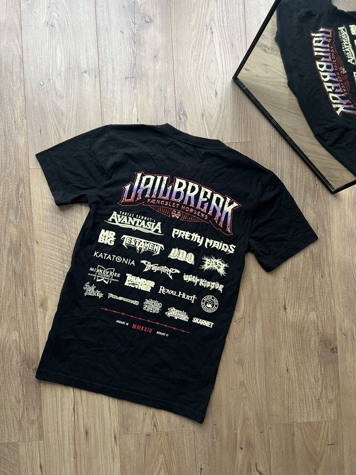 Carhartt CARHARTT JAILBREAK RARE VINTAGE Y2K DEATH METAL TEE Size US XS / EU 42 / 0 - 2 Thumbnail