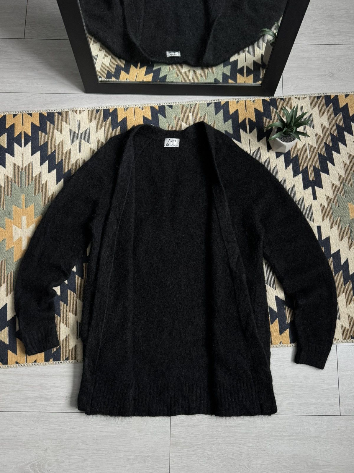 Acne Studios Acne Studios Mohair Wool Women’s Cardigan Size XS / US 0-2 / IT 36-38 - 9 Thumbnail