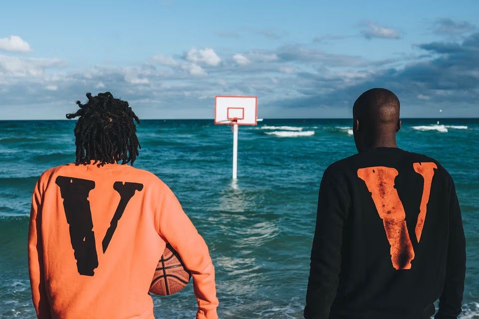 Off-White × Vlone VLONE X Off-White Long Sleeve | Grailed