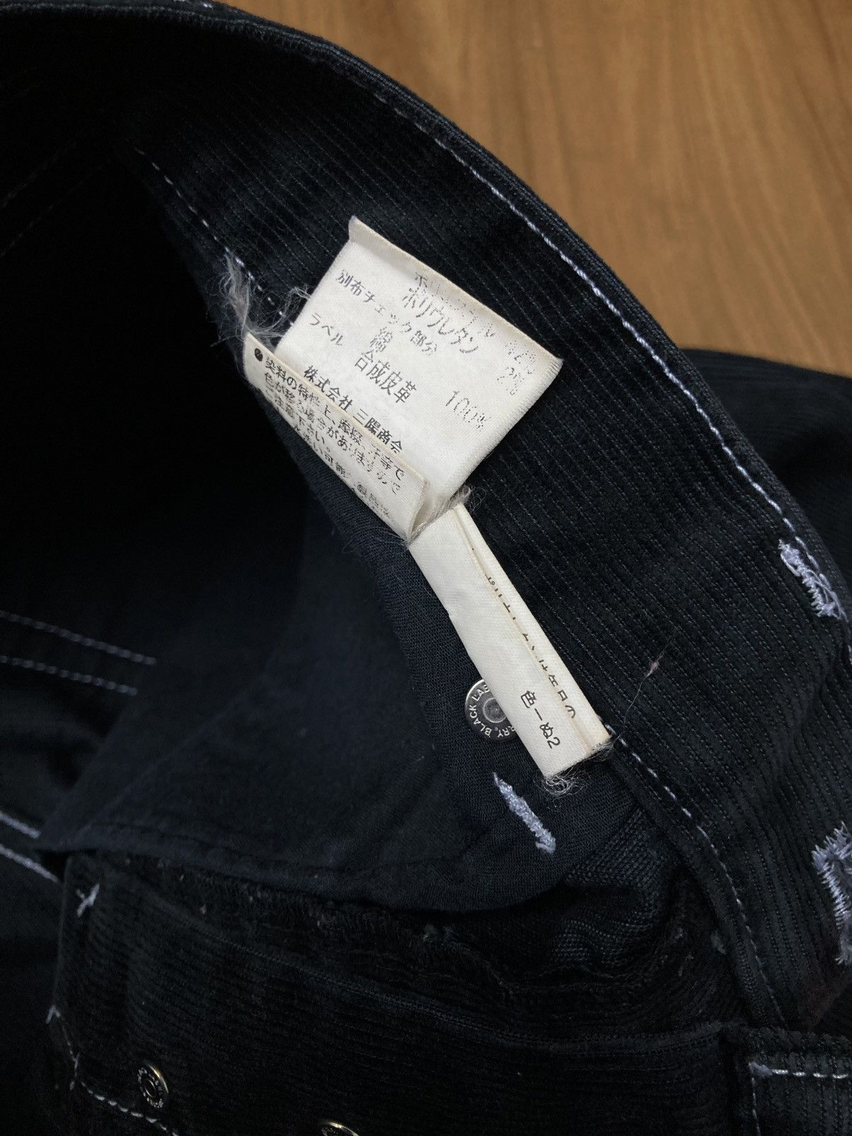 Burberry Vintage Burberry Black Label Contrast Stitch Corduroy Pants Size US 28 / EU 44 - 20 Thumbnail