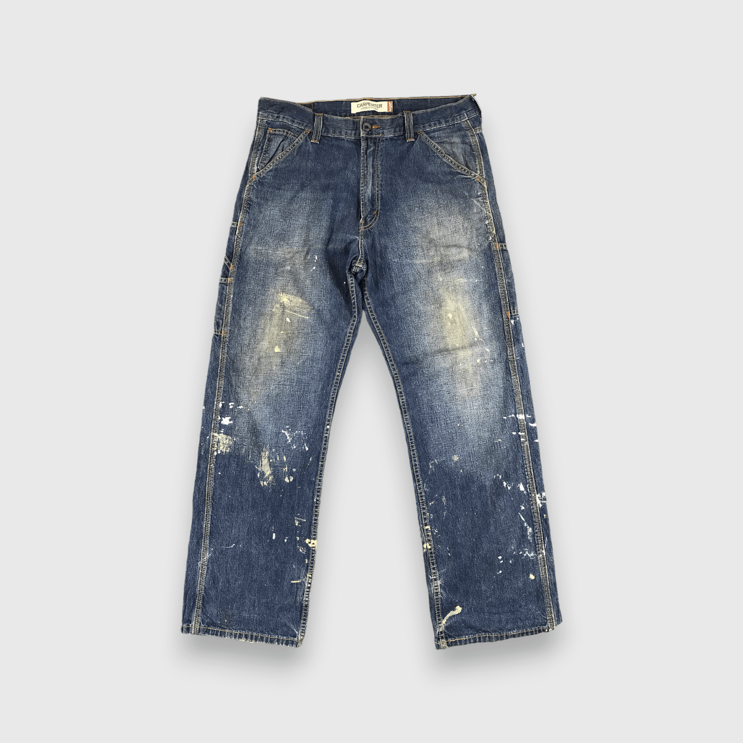 Vintage Levis 701s Jeans Painted Denim-J862