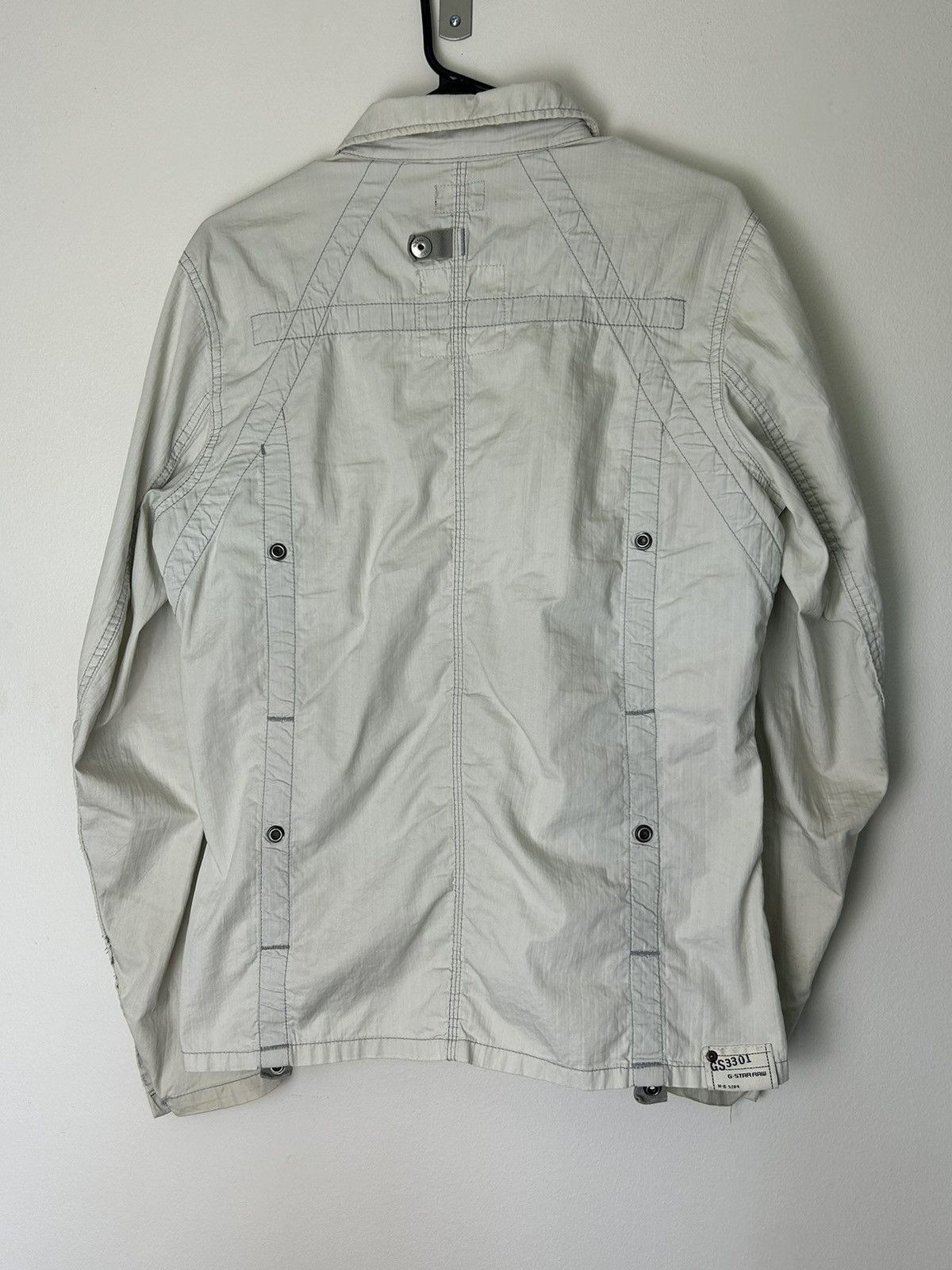 G-Star G Star Raw 3301 Cargo Jacket Size US L / EU 52-54 / 3 - 3 Thumbnail