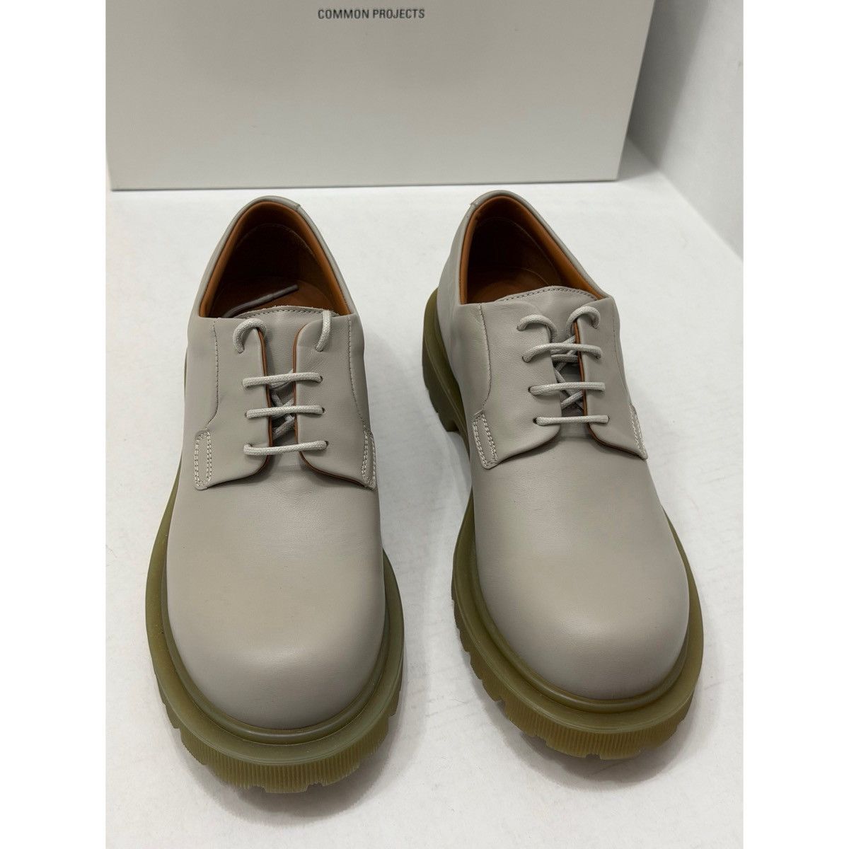 Common Projects COMMOM PROJECTS GREY DERBY WITH SUPER SOLE Size US 9 / EU 42 - 5 Thumbnail