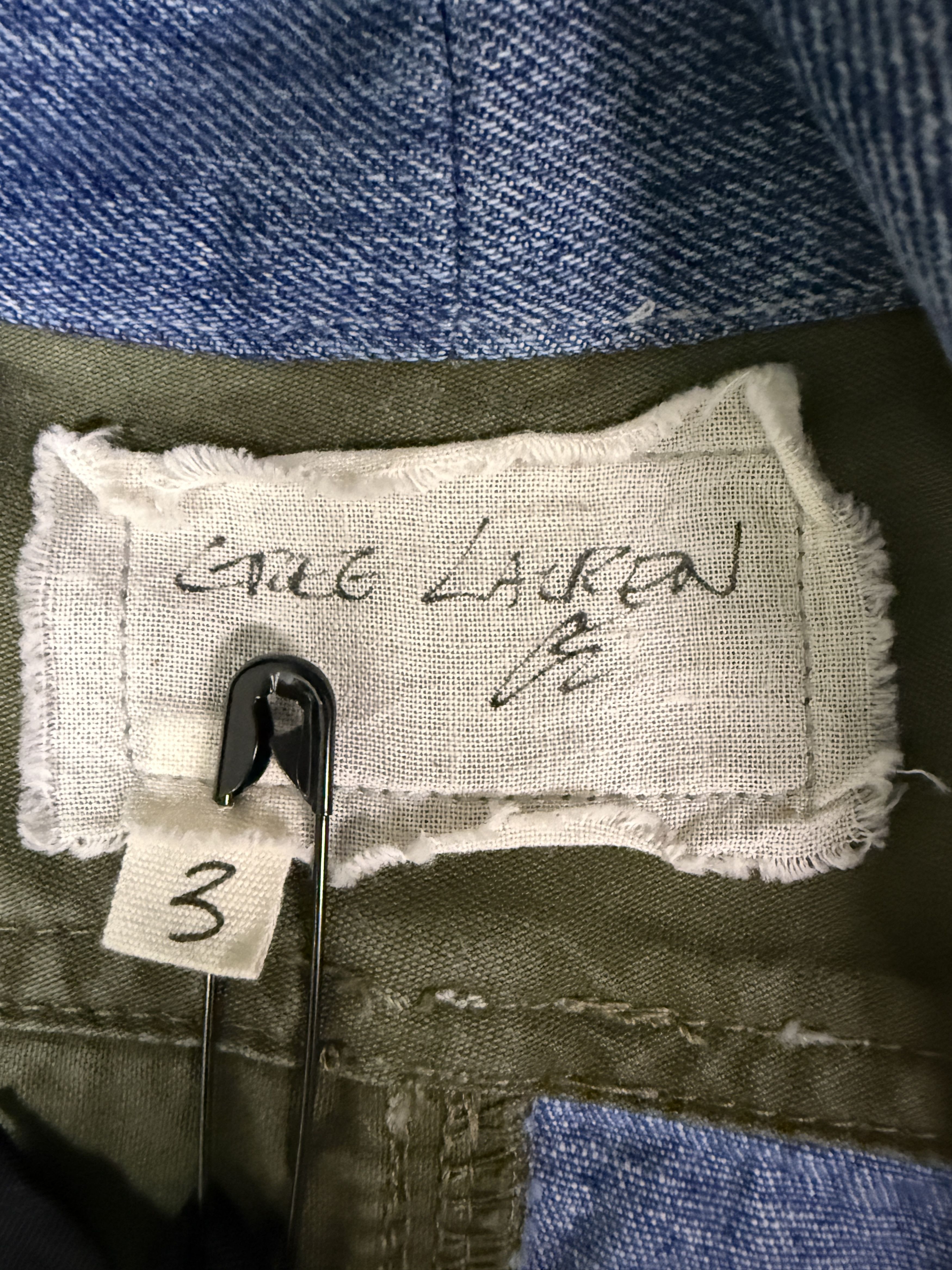 Greg Lauren $1800 Greg Lauren Denim Baker Kimono Patchwork GL1 Size US L / EU 52-54 / 3 - 8 Thumbnail