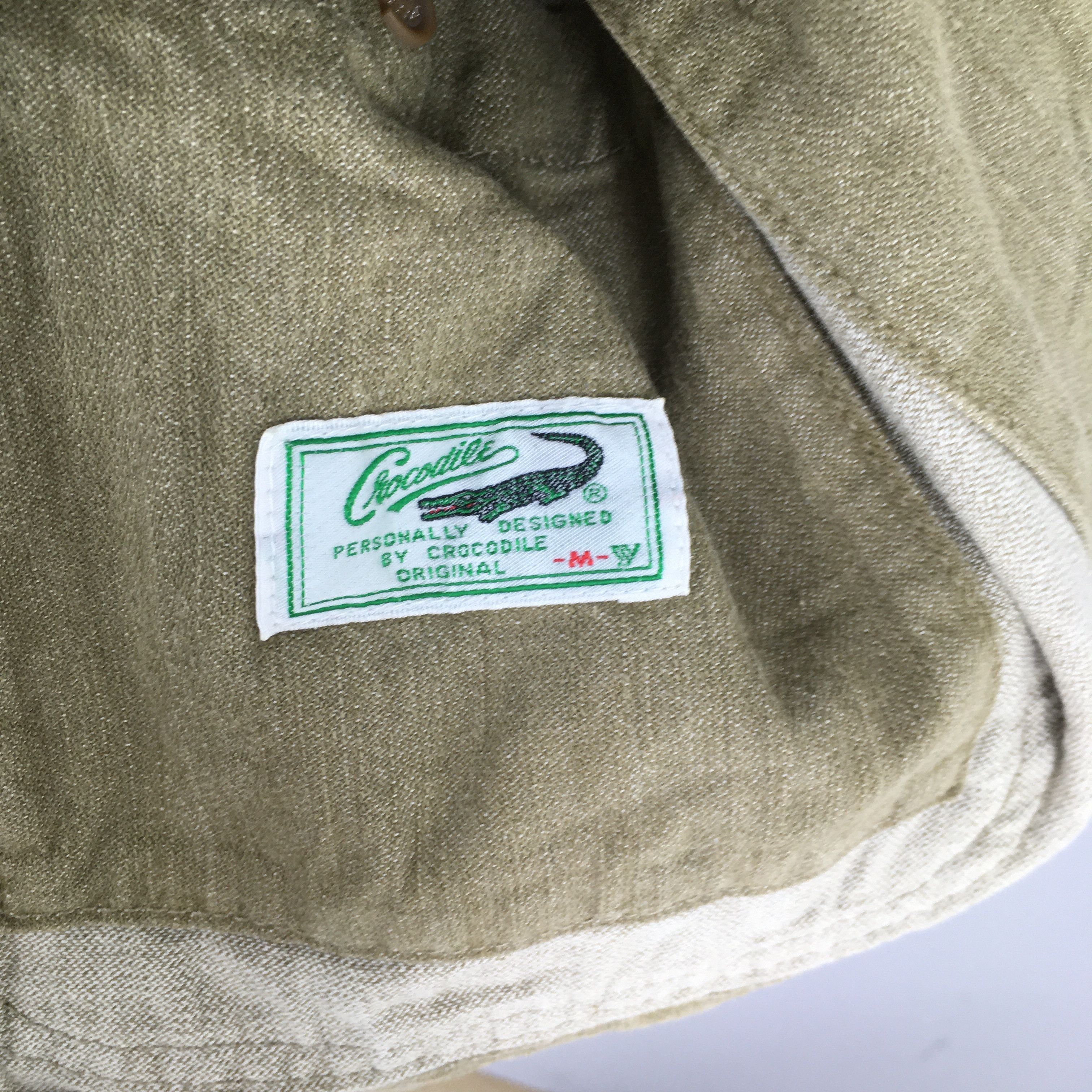 Vintage Vintage 90s Crocodile Workwear Denim Jacket Medium Size US M / EU 48-50 / 2 - 5 Thumbnail