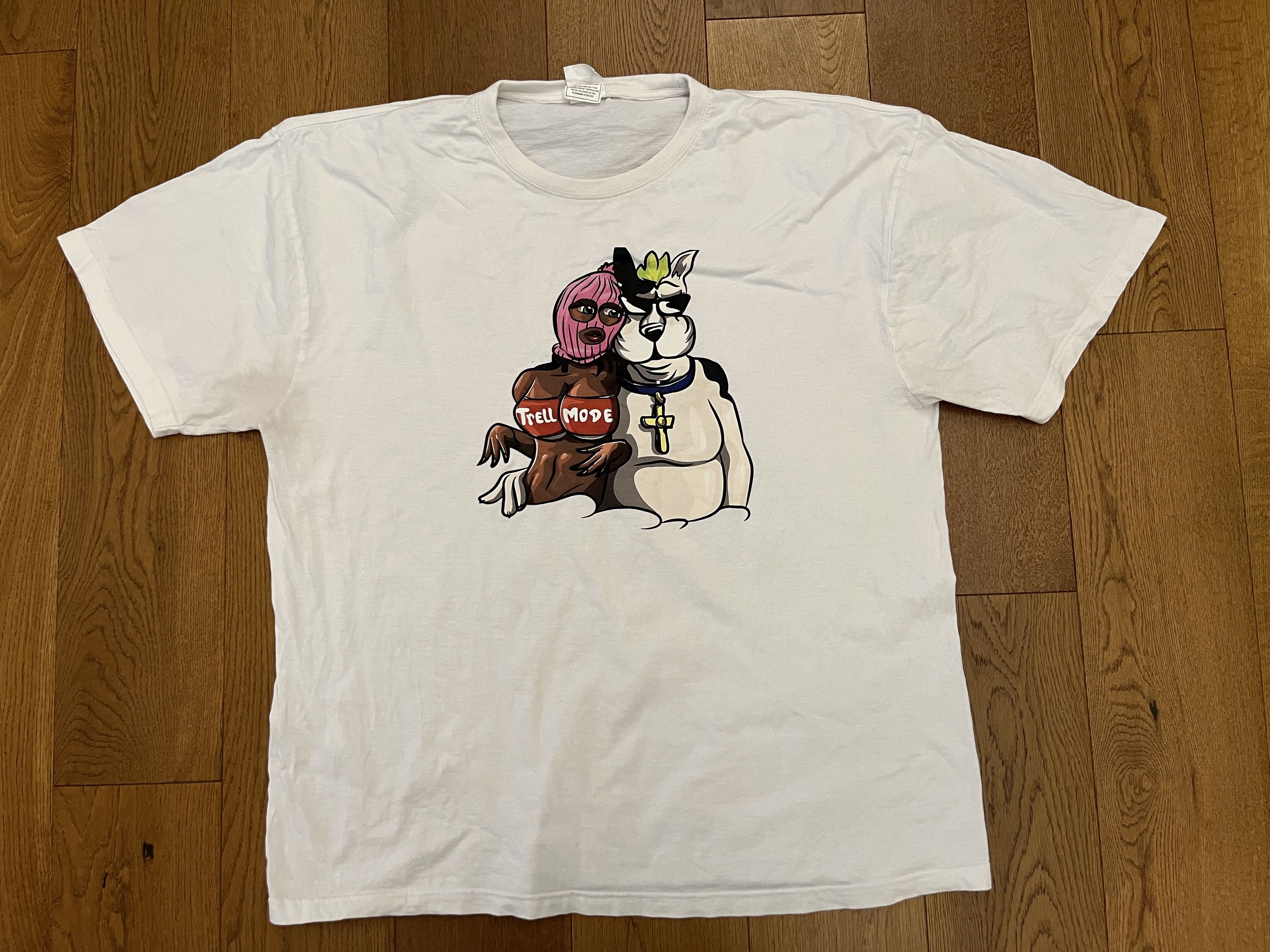 Vintage T-Rell Back On Figg "Trell Mode" Graphic Tee 4XL Size US XXL / EU 58 / 5 - 1 Thumbnail