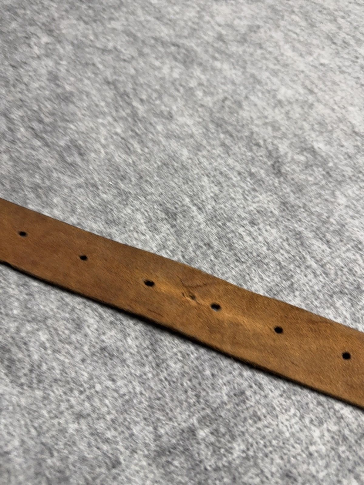 Vintage 90s Vintage Brown Tooled Leather Belt Braided Detail Western Size ONE SIZE - 14 Thumbnail