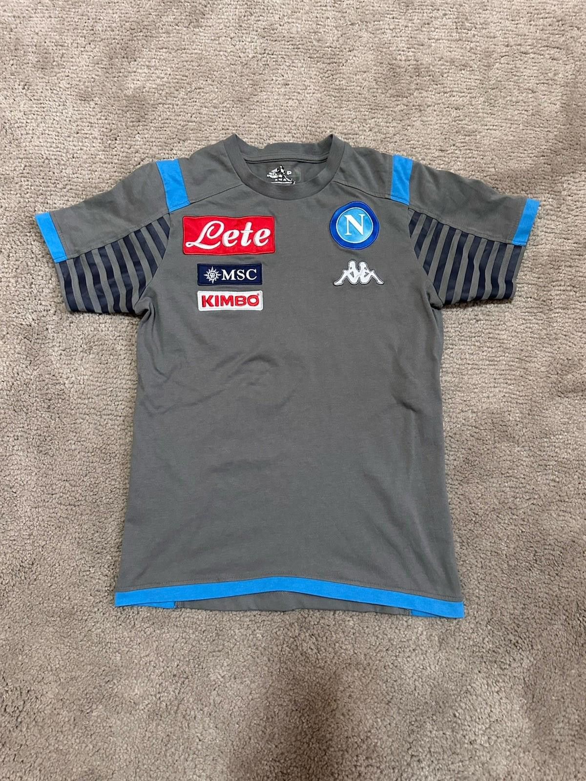 Kappa 2018-19 Napoli Kappa Football Soccer Shirt Sz S Size US S / EU 44-46 / 1 - 1 Thumbnail