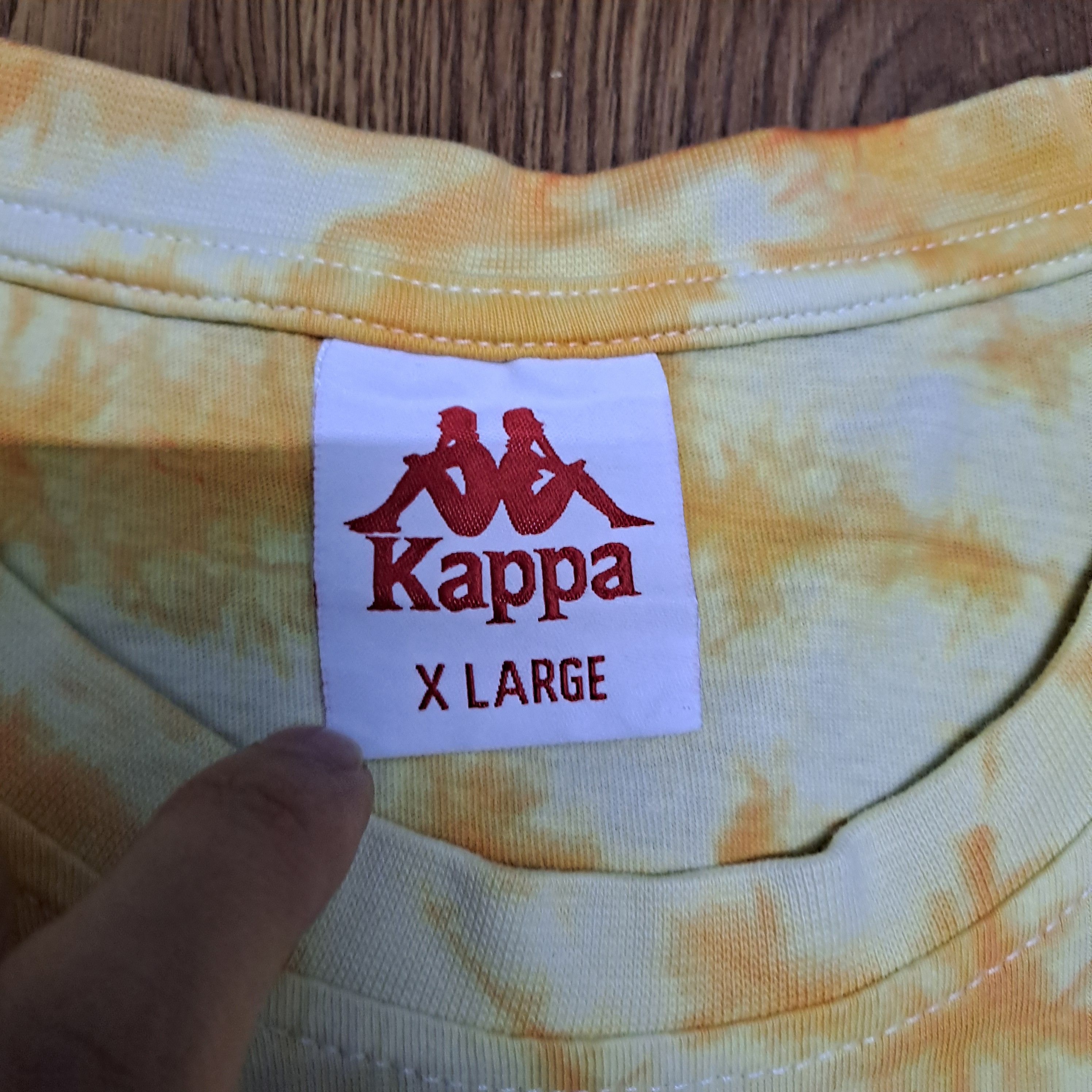 Kappa Kappa Tie Dye T Shirt Size US M / EU 48-50 / 2 - 4 Thumbnail