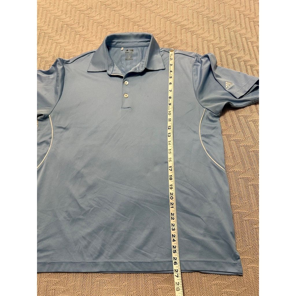 Adidas Adidas light blue polo size M Size US M / EU 48-50 / 2 - 6 Thumbnail