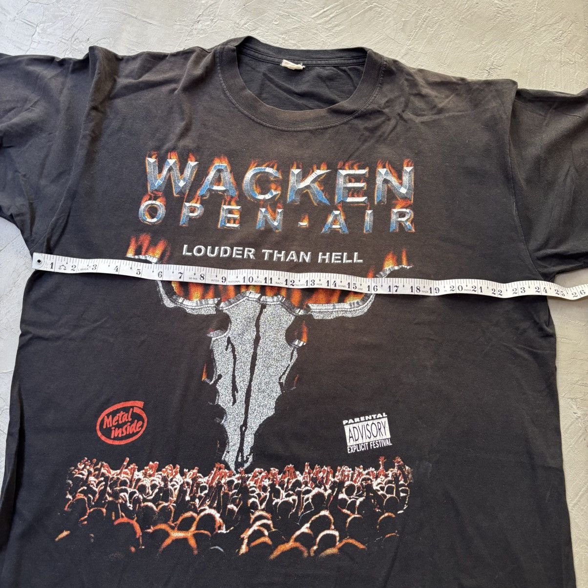 Band Tees Vintage 2000 Wacken Open Louder Than Hell T hirt Size US M / EU 48-50 / 2 - 5 Thumbnail