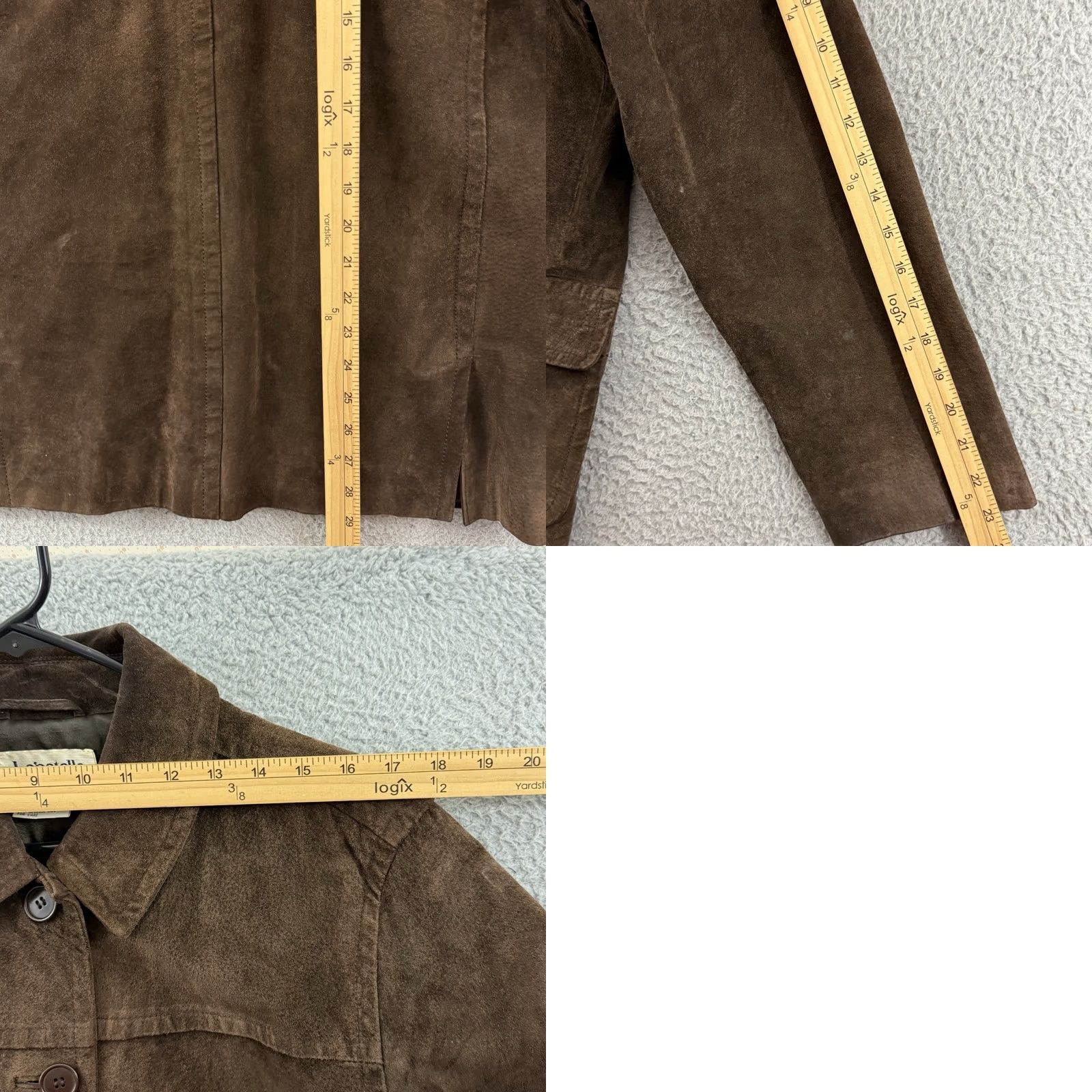 Vintage VINTAGE Bagatelle Coat Womens Medium Brown 90s Western Overcoat Jacket Button Lined Size M / US 6-8 / IT 42-44 - 9 Thumbnail