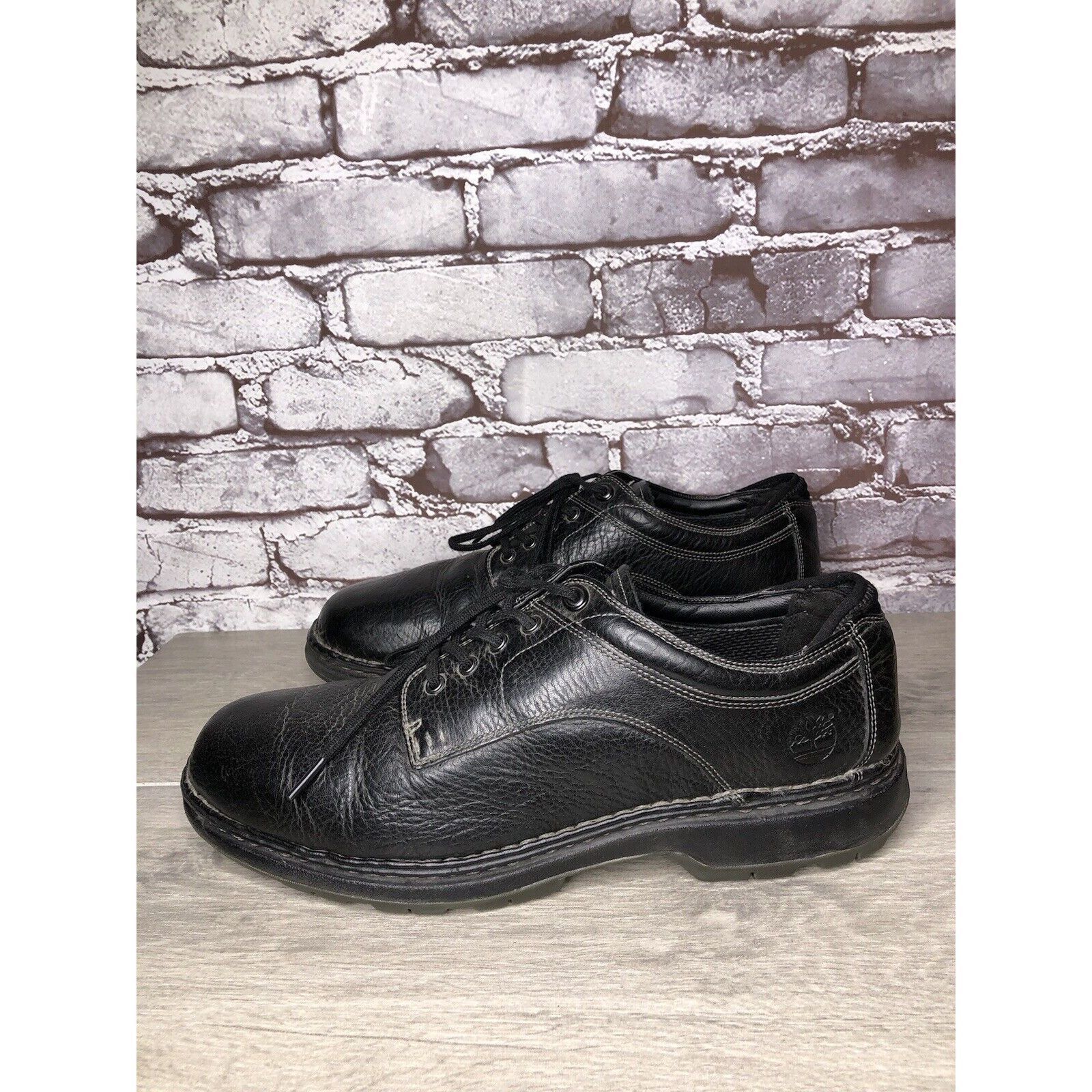 Timberland Timberland Black Leather BSFP Support Casual Oxfords Shoes M Size US 12 / EU 45 - 11 Thumbnail