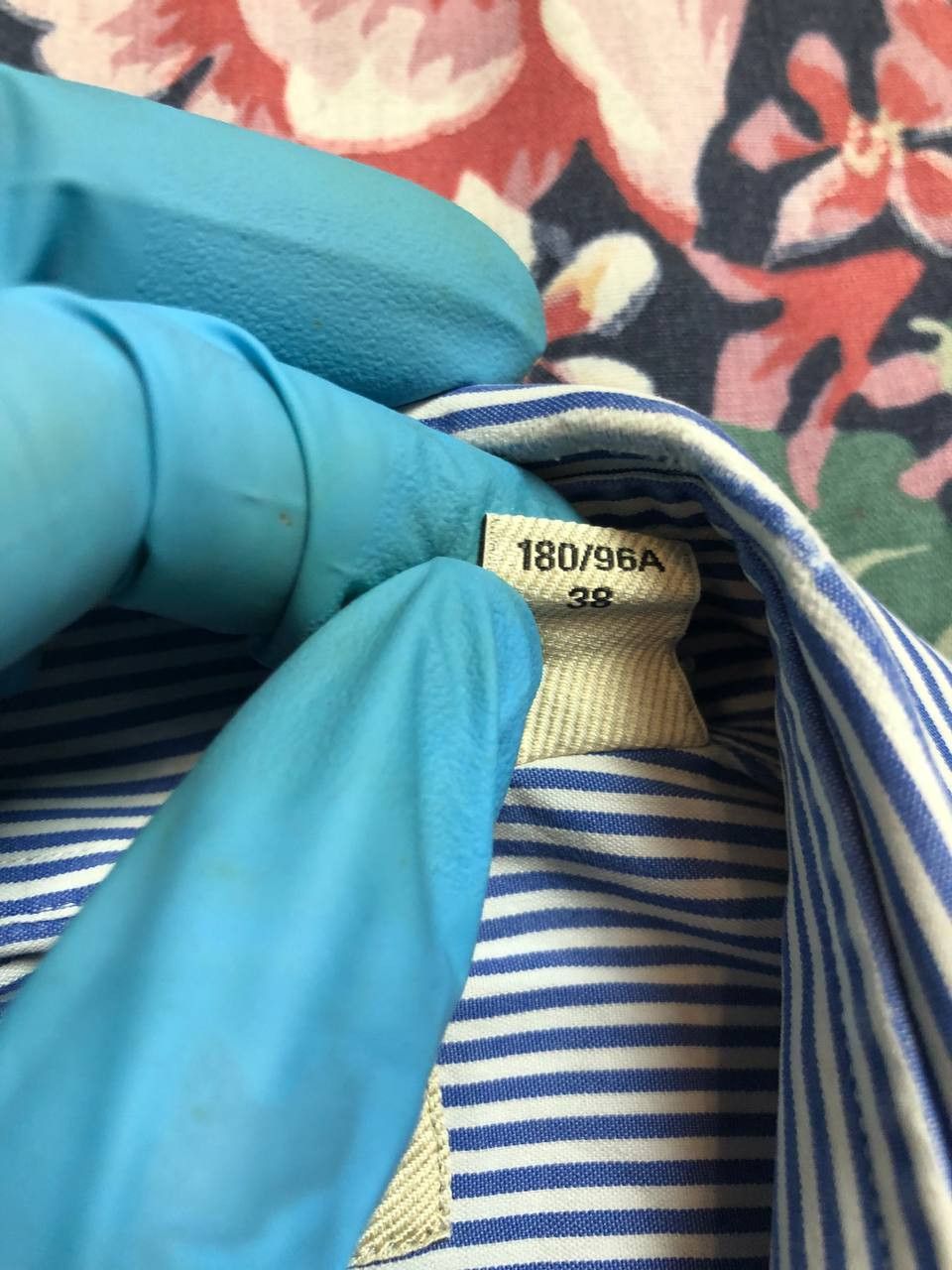 Burberry BURBERRY Men’s Slim Fit Dress Shirt Minimal Look Size US L / EU 52-54 / 3 - 6 Thumbnail