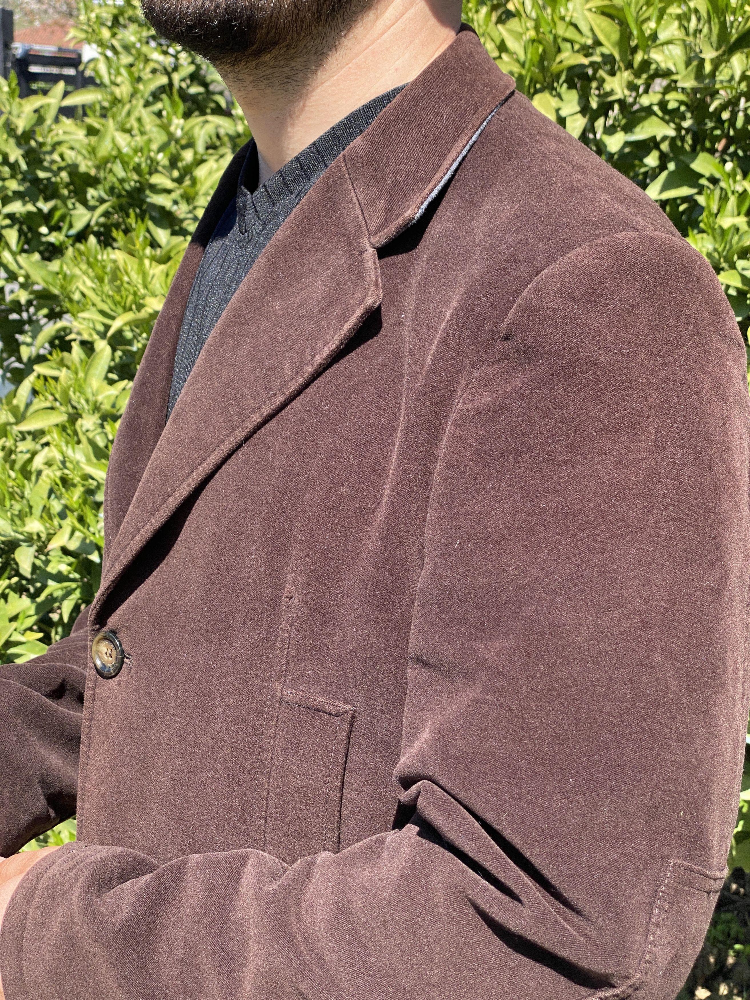 Burberry Burberry London Formal Trench Blazer Jacket Size L 52 Velvet Size US L / EU 52-54 / 3 - 5 Thumbnail