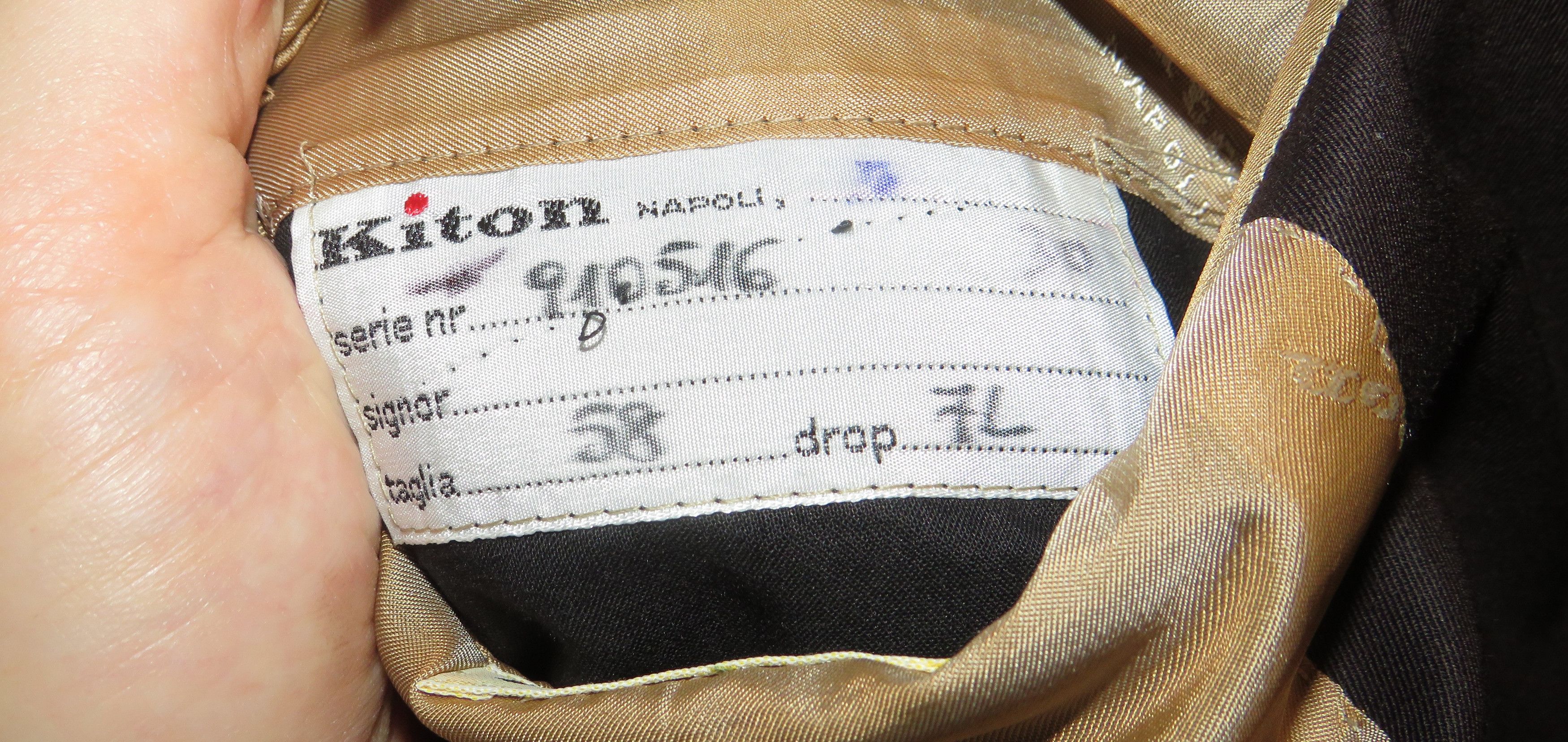 Kiton 14 Micron Super 180 Solid Brown Two Button Suit 48L NWT 8870 Size 48L - 16 Thumbnail