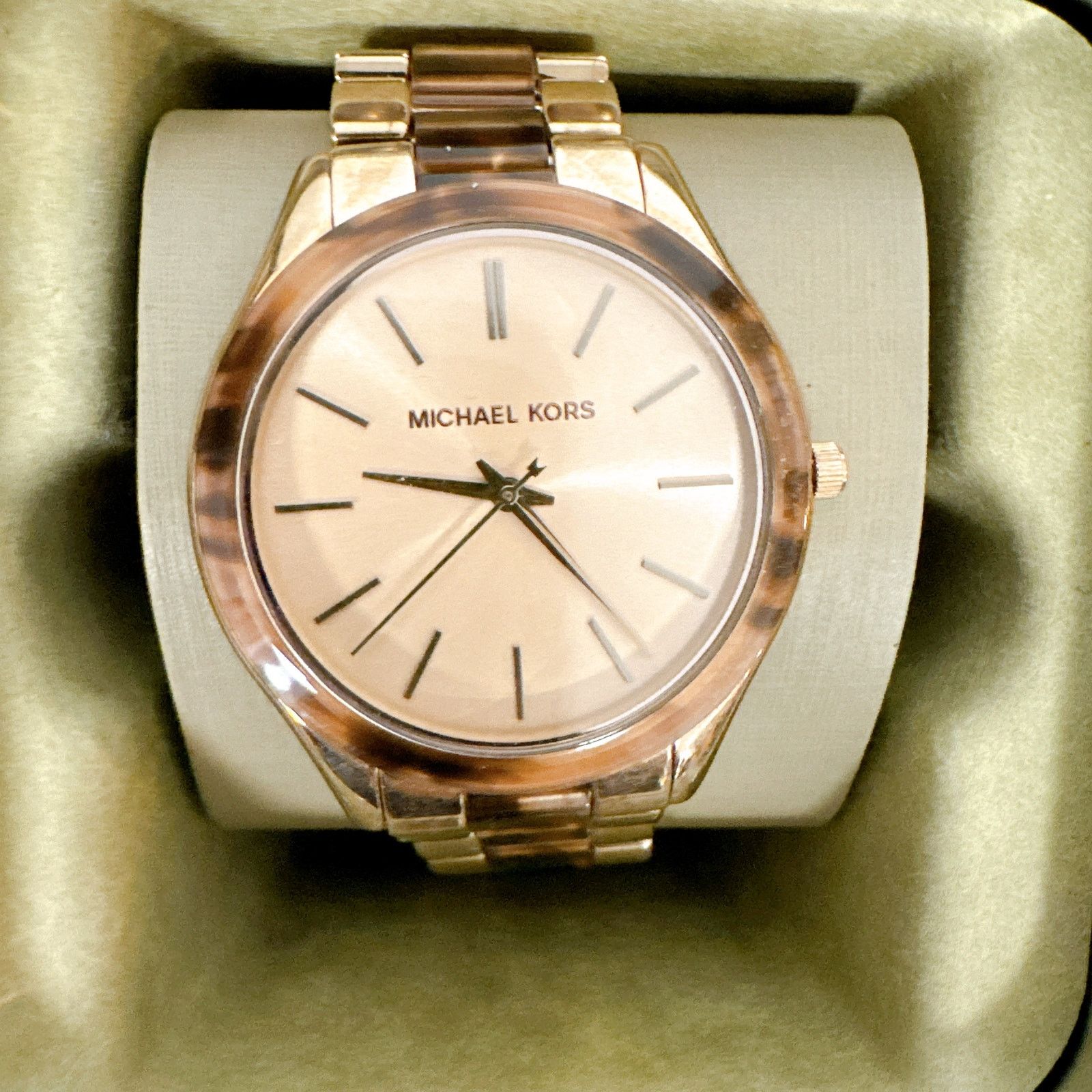 Michael Kors Michael Kors MK4542 Slim Runway Two-Tone Ladies Watch Size 42 - 1 Thumbnail