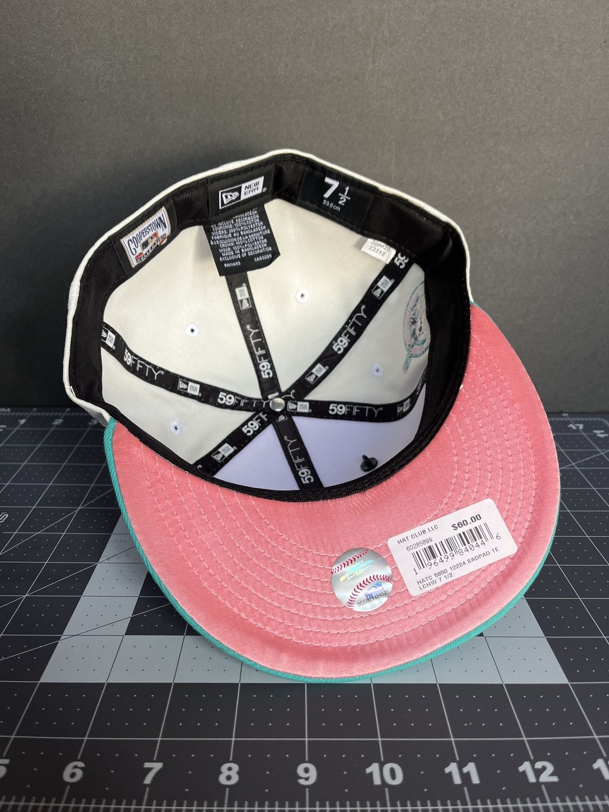 New Era San Diego Padres 7 1/2 59fifty Monaco MLB Size ONE SIZE - 5 Thumbnail