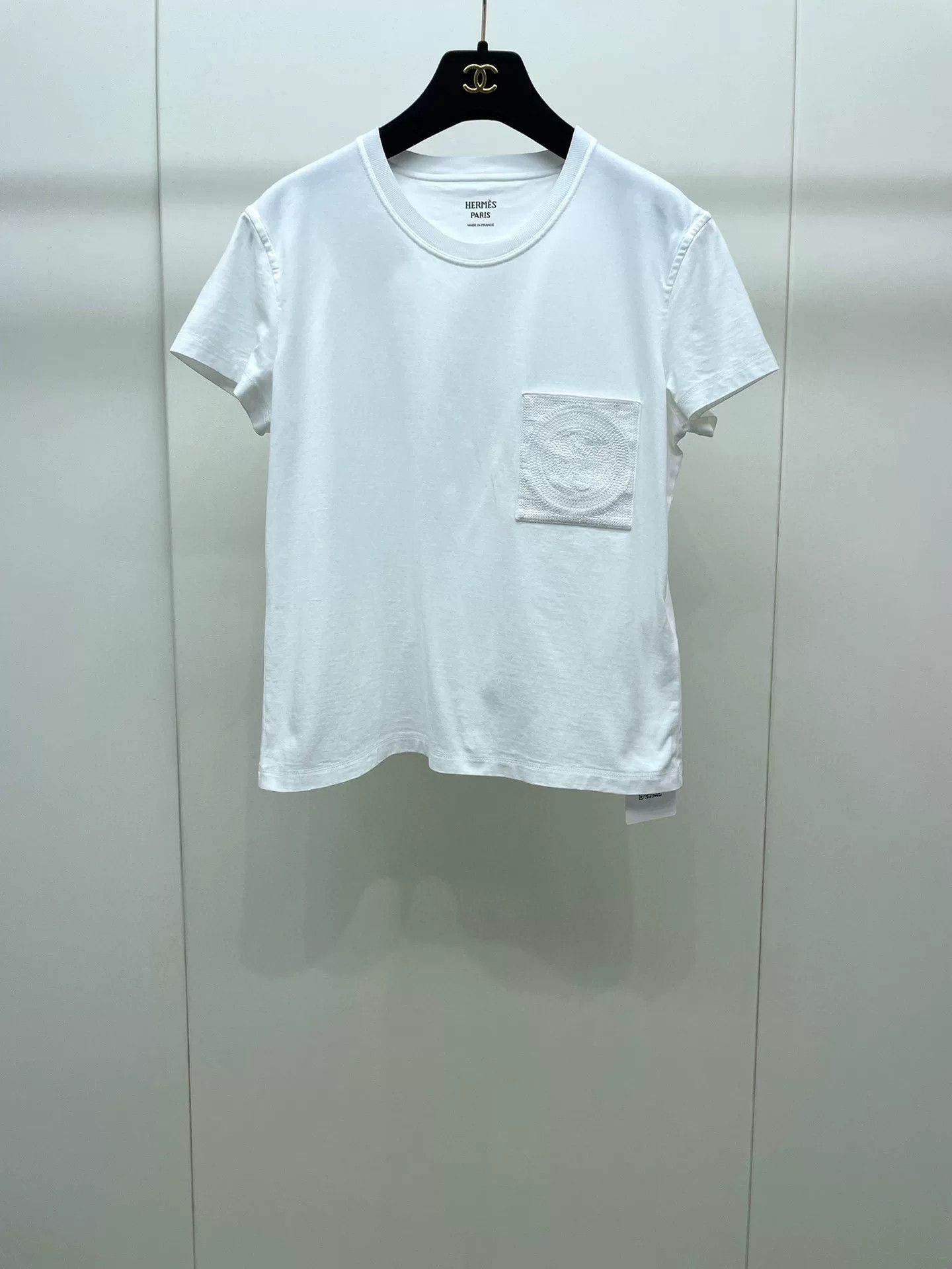 Hermes Hermes White Short-Sleeve T-Shirt Size XS / US 0-2 / IT 36-38 - 1 Thumbnail