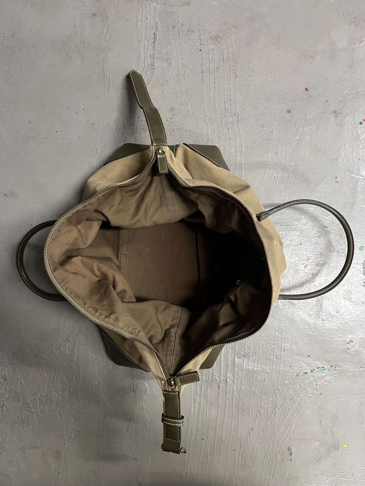 If Six Was Nine Vintage Comme Ca Duck Canvas Duffle Bowling Boston Bag Size ONE SIZE - 10 Thumbnail