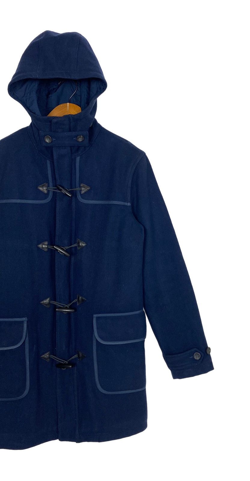 Levi's Rare‼️ Levi’s Wool Duffle Coat Hoodie Size M / US 6-8 / IT 42-44 - 3 Thumbnail