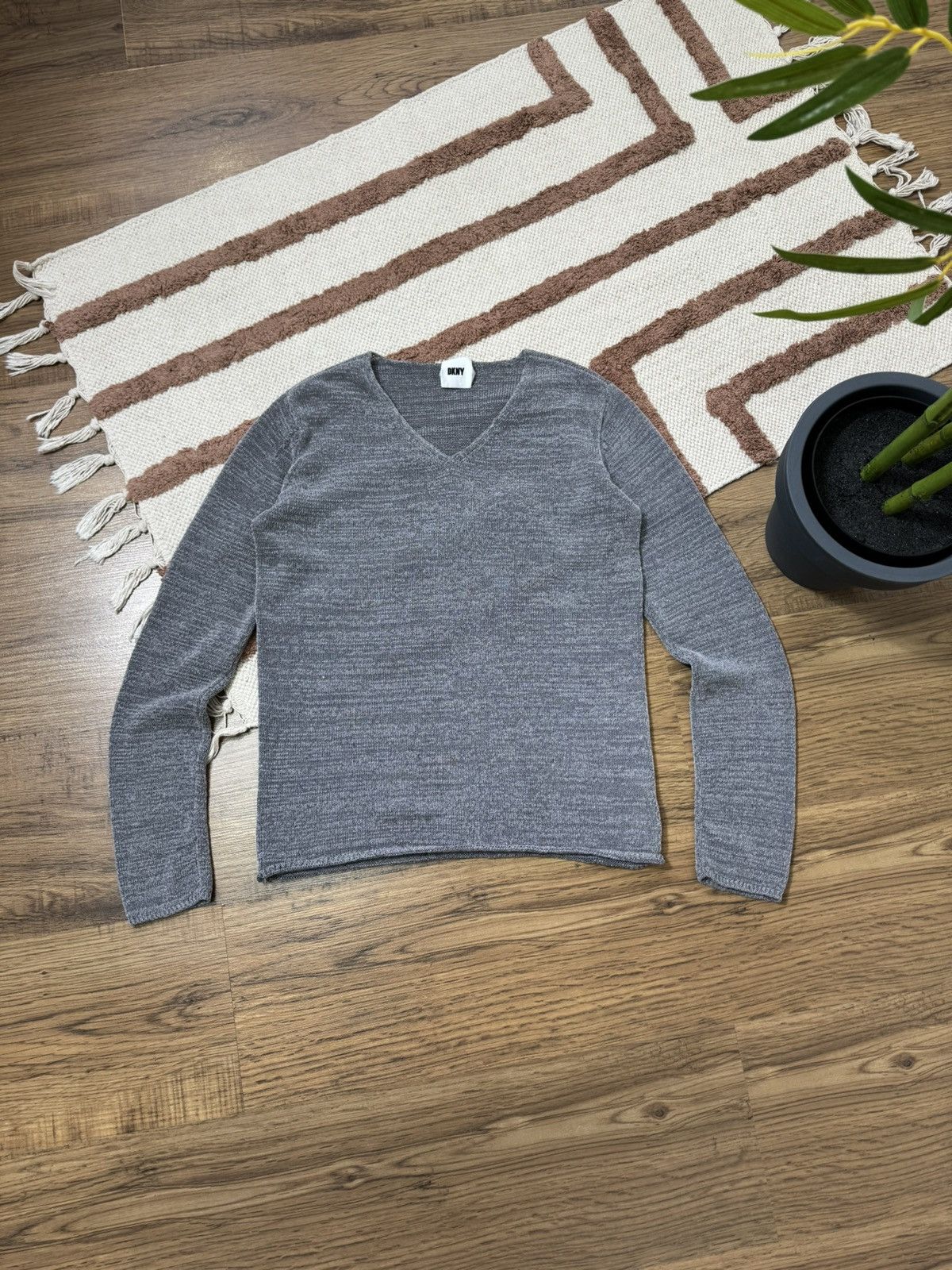 DKNY KNIT DKNY MESH LONG SLEEVE ISSEY MIYAKE STYLE Size M / US 6-8 / IT 42-44 - 2 Thumbnail