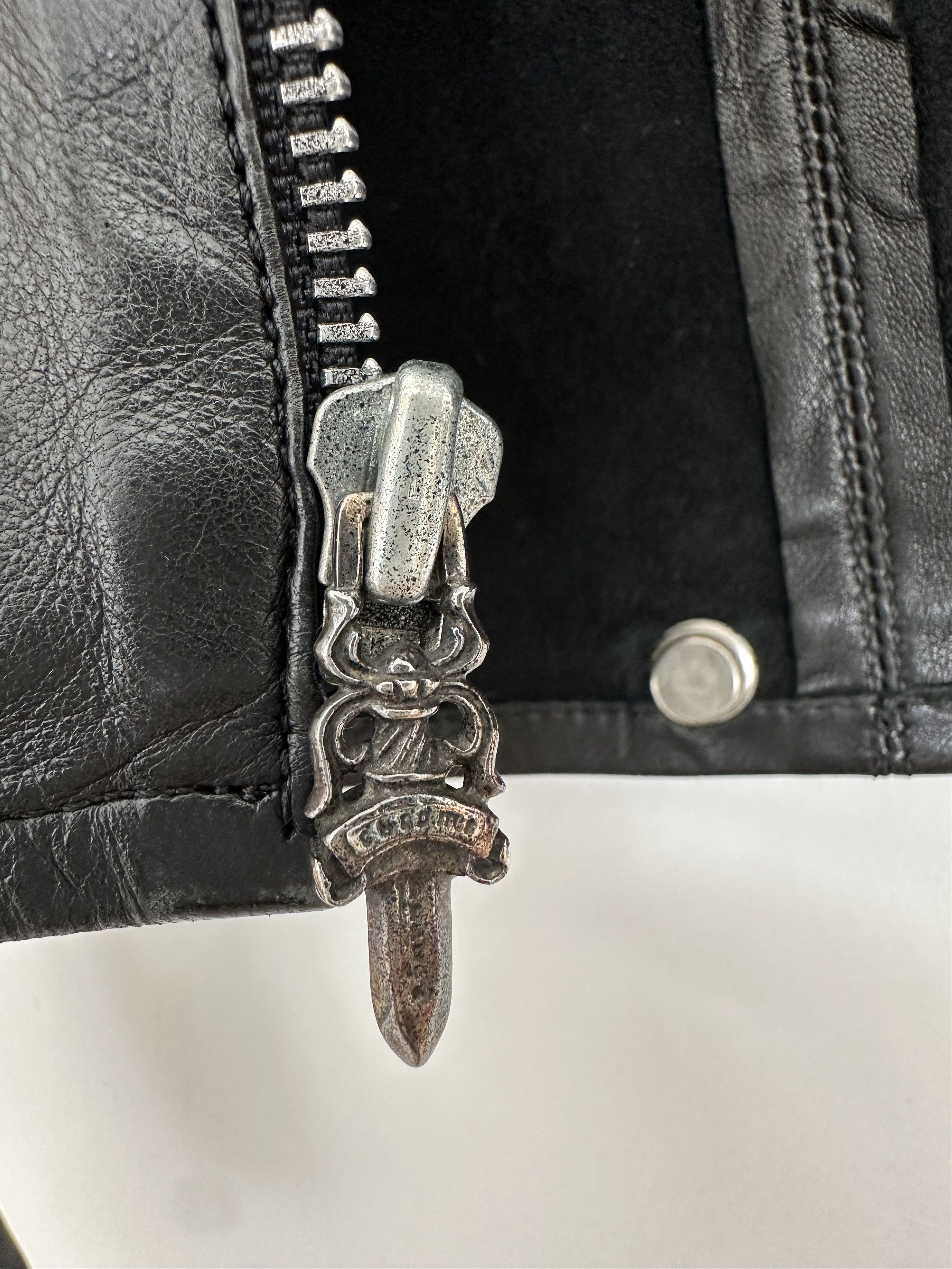 Chrome Hearts Chrome Hearts Leather Jacket Size US M / EU 48-50 / 2 - 5 Thumbnail