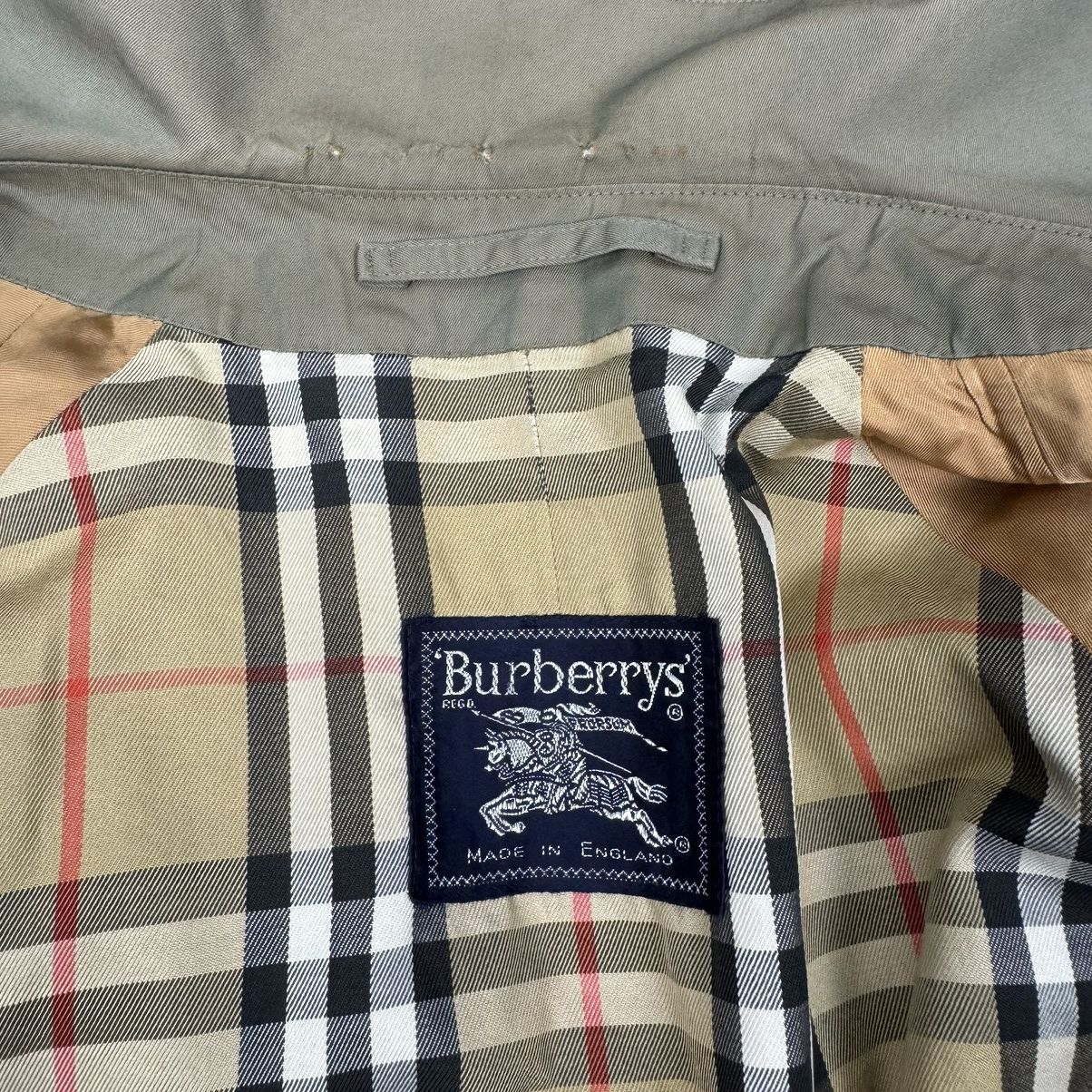 Burberry × Burberry Prorsum × Vintage ☀️BURBERRYS NOVA CHECK OVERCOAT LONG JACKET Size US M / EU 48-50 / 2 - 10 Thumbnail