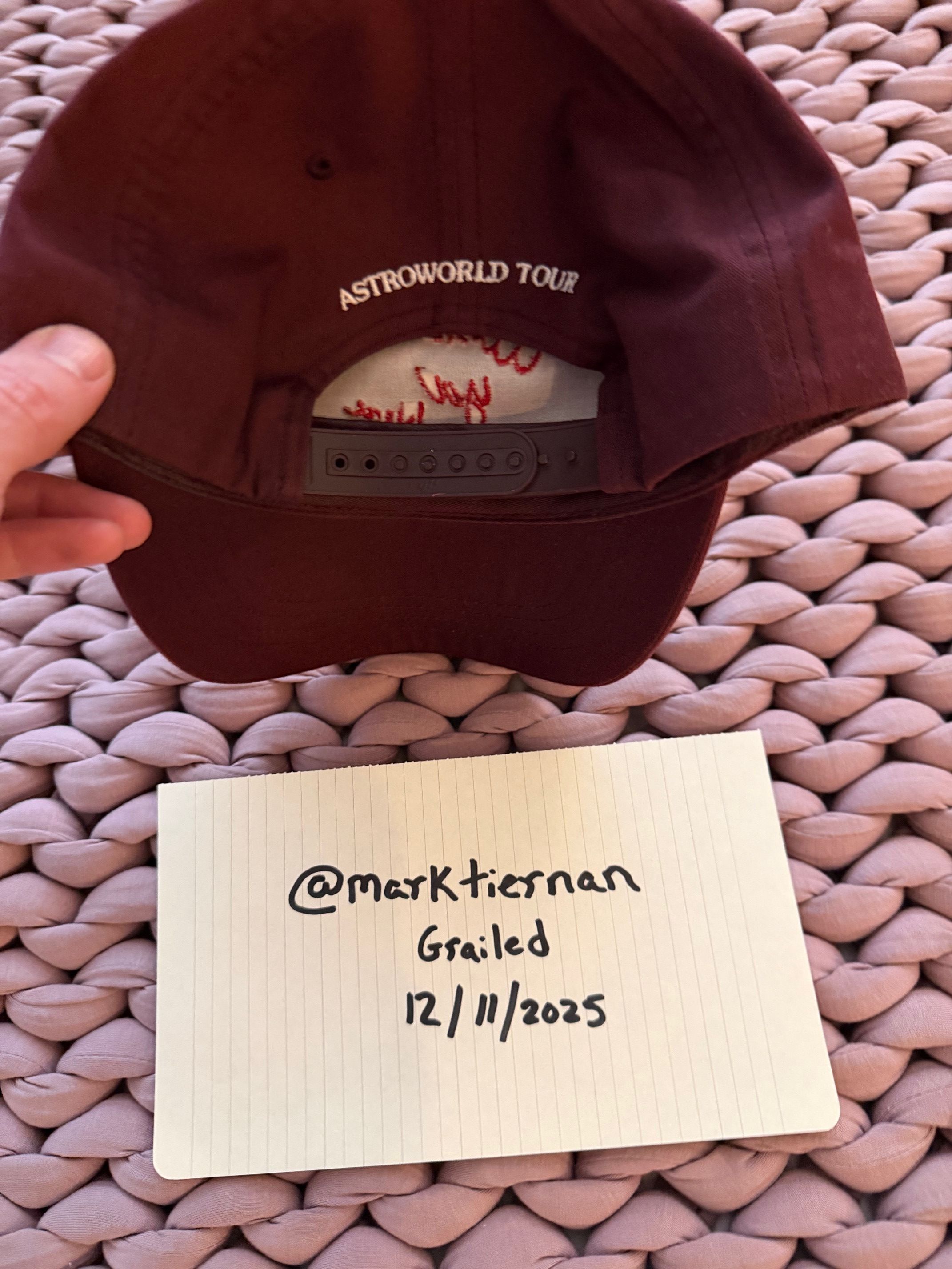 Travis Scott Travis Scott Astroworld Tour 'Wish You Were Here' Snapback Size ONE SIZE - 3 Thumbnail