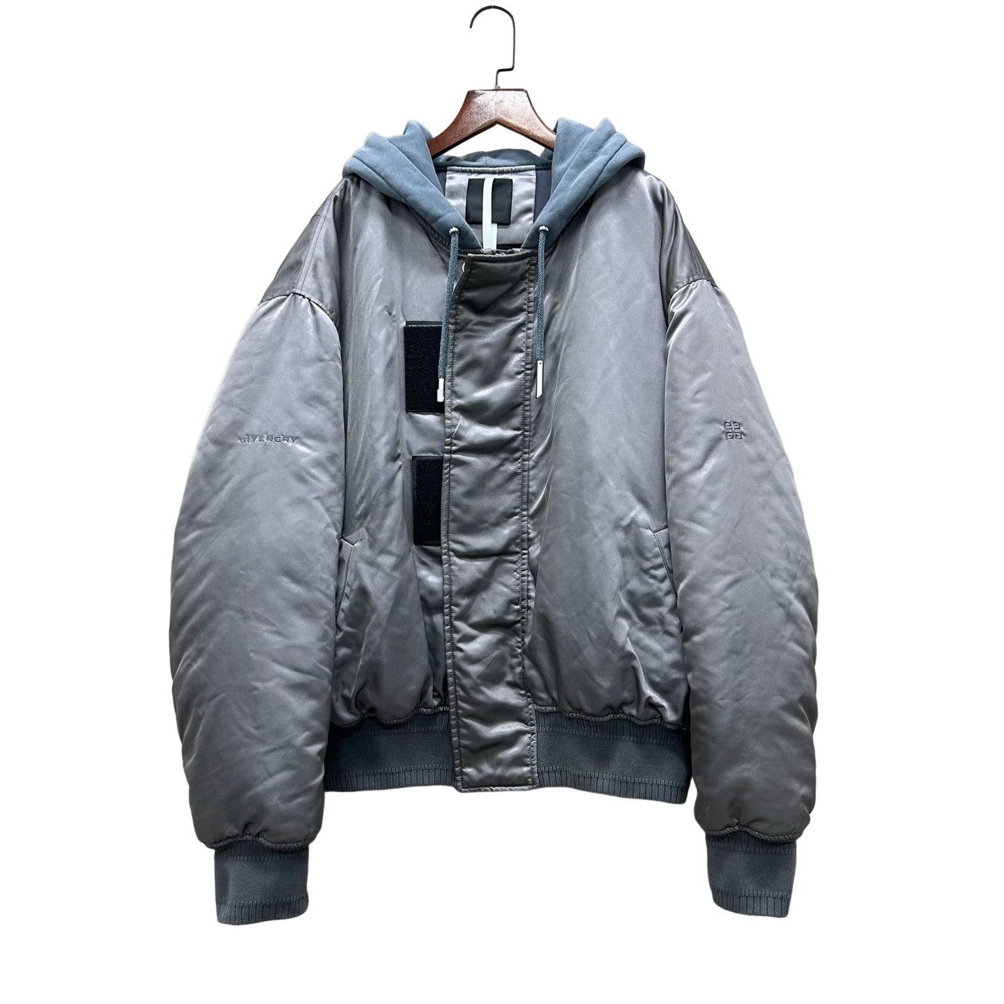 Givenchy Givenchy Hooded Bomber Jacket Size 50 Size US M / EU 48-50 / 2 - 1 Thumbnail