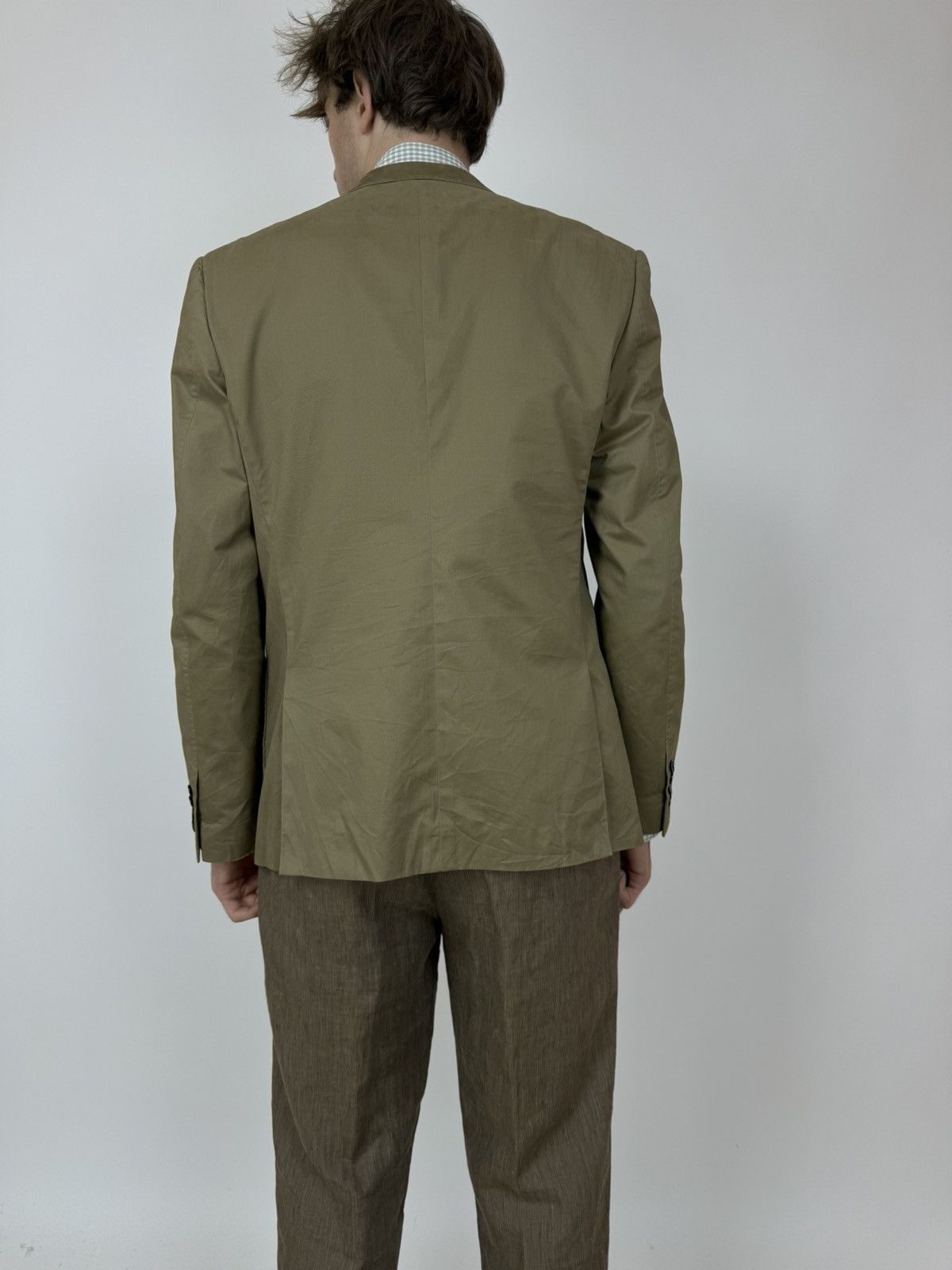 Chevignon Chevignon Sport Cotton Blazer Jacket Unlined Toscana Pockets Size 54R - 4 Thumbnail