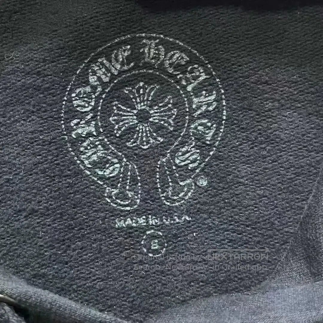 Chrome Hearts chrome hearts black logo hooded sweatshirt. Size US S / EU 44-46 / 1 - 3 Thumbnail