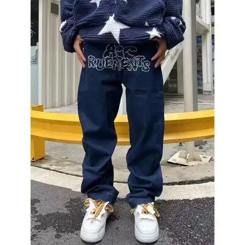 Other Jeans American Style Hip Hop High Waist Loose Layered Size US 26 / EU 42 - 3 Thumbnail