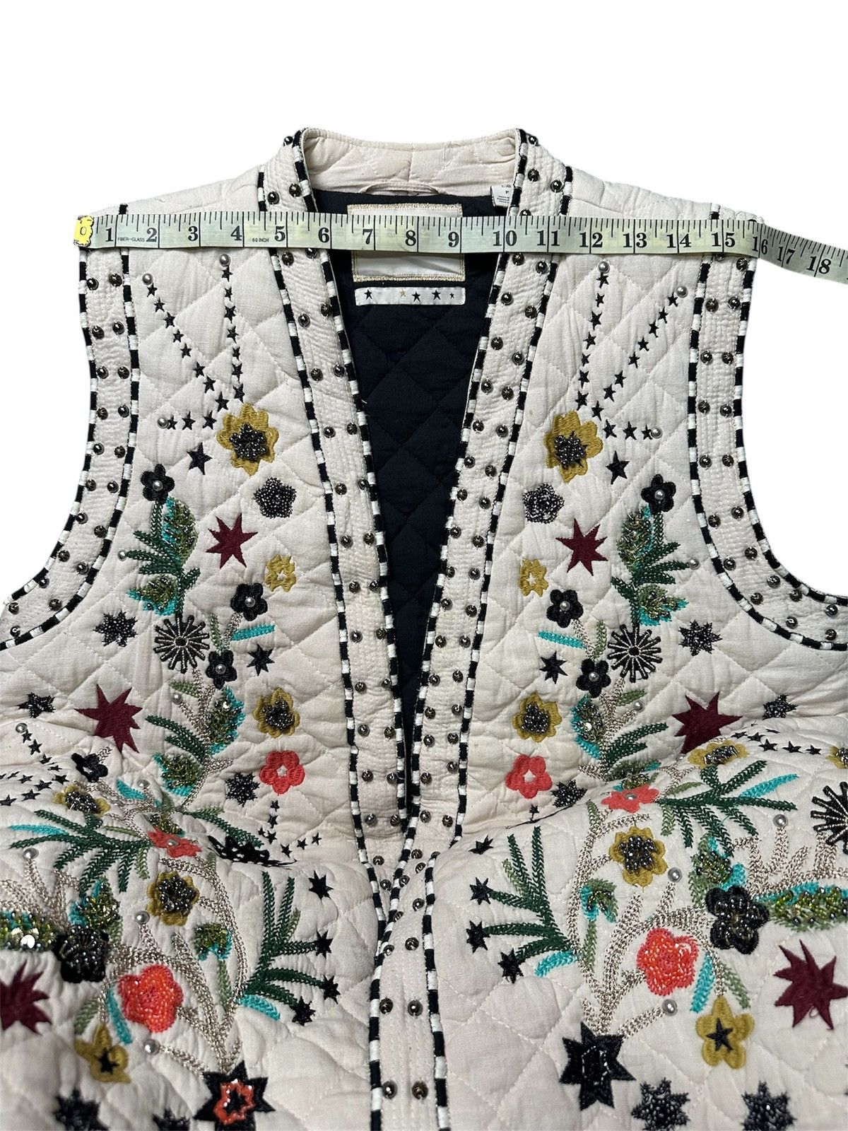Maison Scotch 🔥sale🔥Maison Scotch x Scotch & Soda Embroidered Gilet Size L / US 10 / IT 46 - 9 Thumbnail