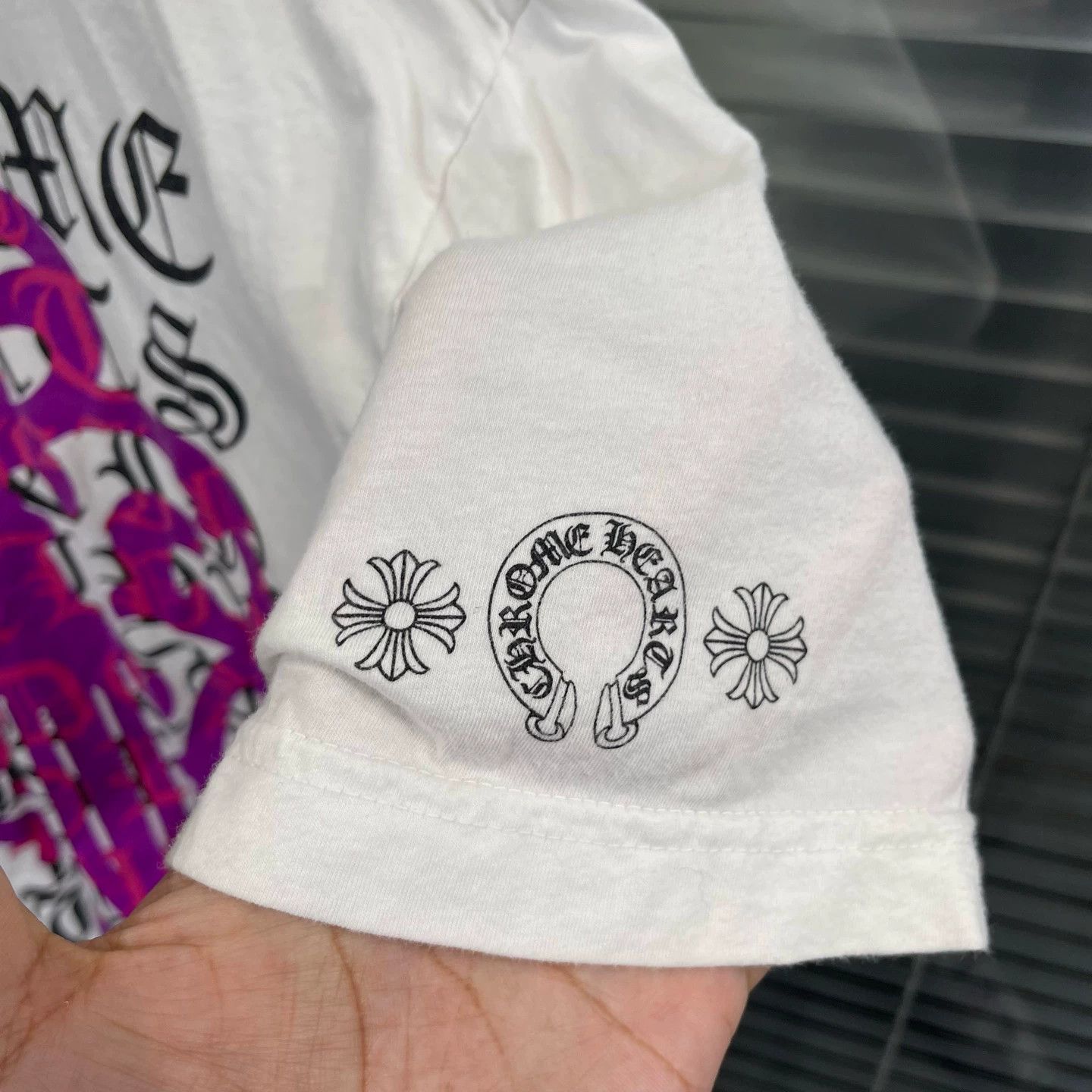 Chrome Hearts Chrome Hearts Purple Sword Print XL Tee 99new Size US XL / EU 56 / 4 - 5 Thumbnail
