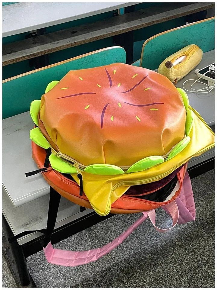 Japanese Brand Hamburger backpack Size ONE SIZE - 3 Thumbnail
