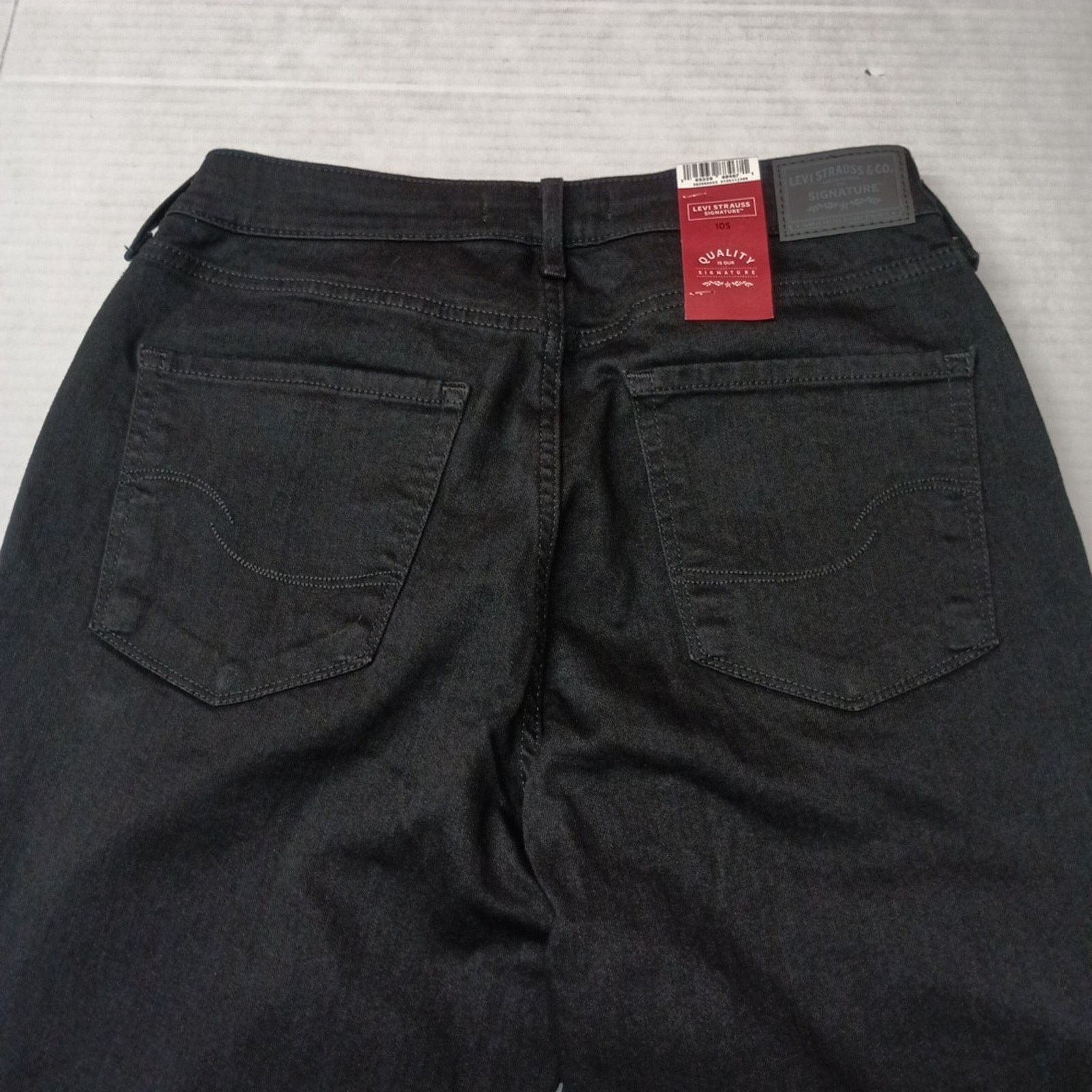 Levi's Levi High Rise Skinny Jeans Woman's Size 10S 30x28 Black Size 32" / US 10 / IT 46 - 8 Thumbnail